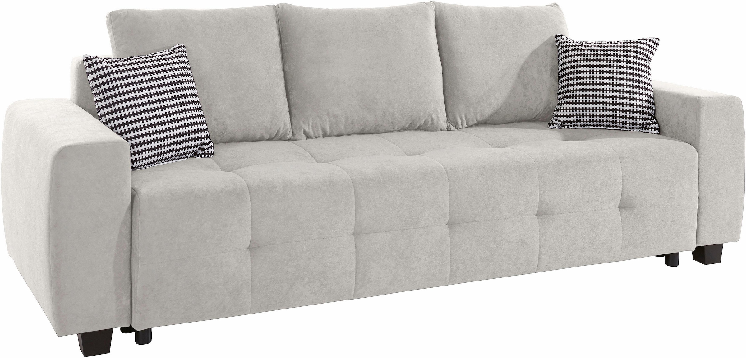 COLLECTION AB Schlafsofa "Bella", mit Bettfunktion und Bettkasten, inkl. lo günstig online kaufen