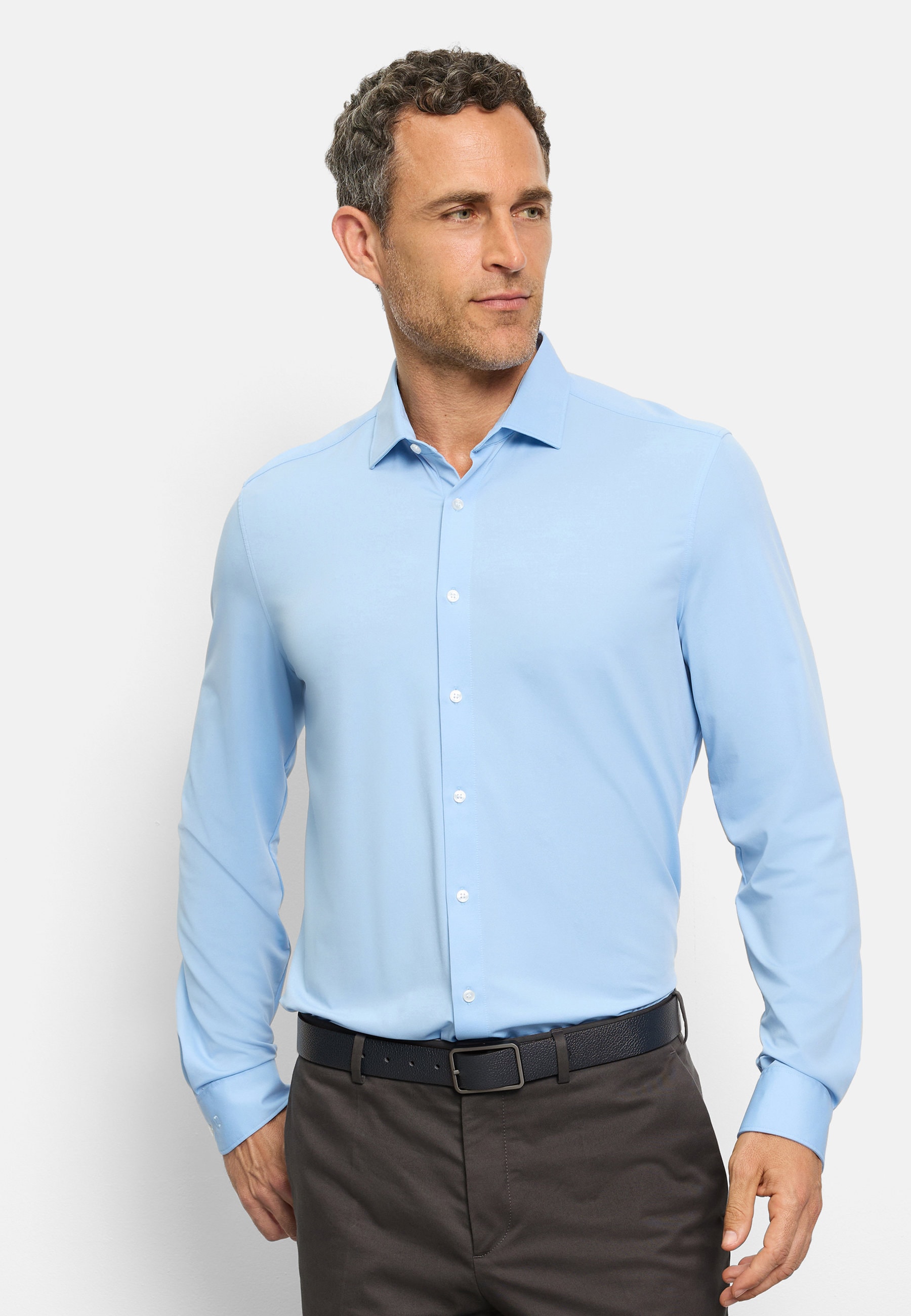 OLYMP Businesshemd »OLYMP Level Five 24/Seven, body fit, Modern Kent«