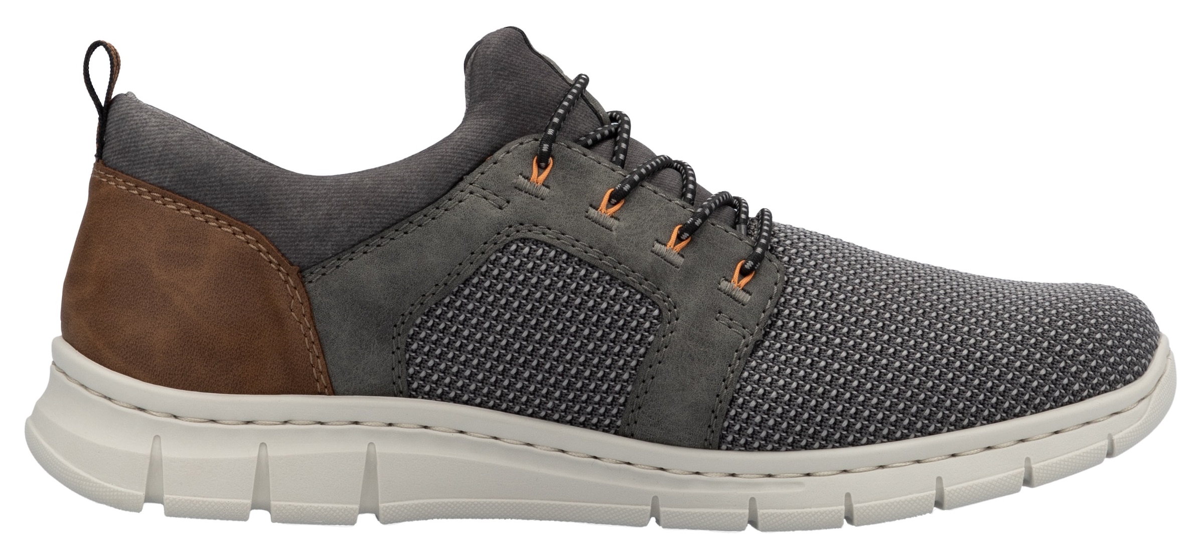 Rieker Slip-On Sneaker, Schlupfschuh, Halbschuh, Freizeitschuh mit Gummizug, zum Schlupfen