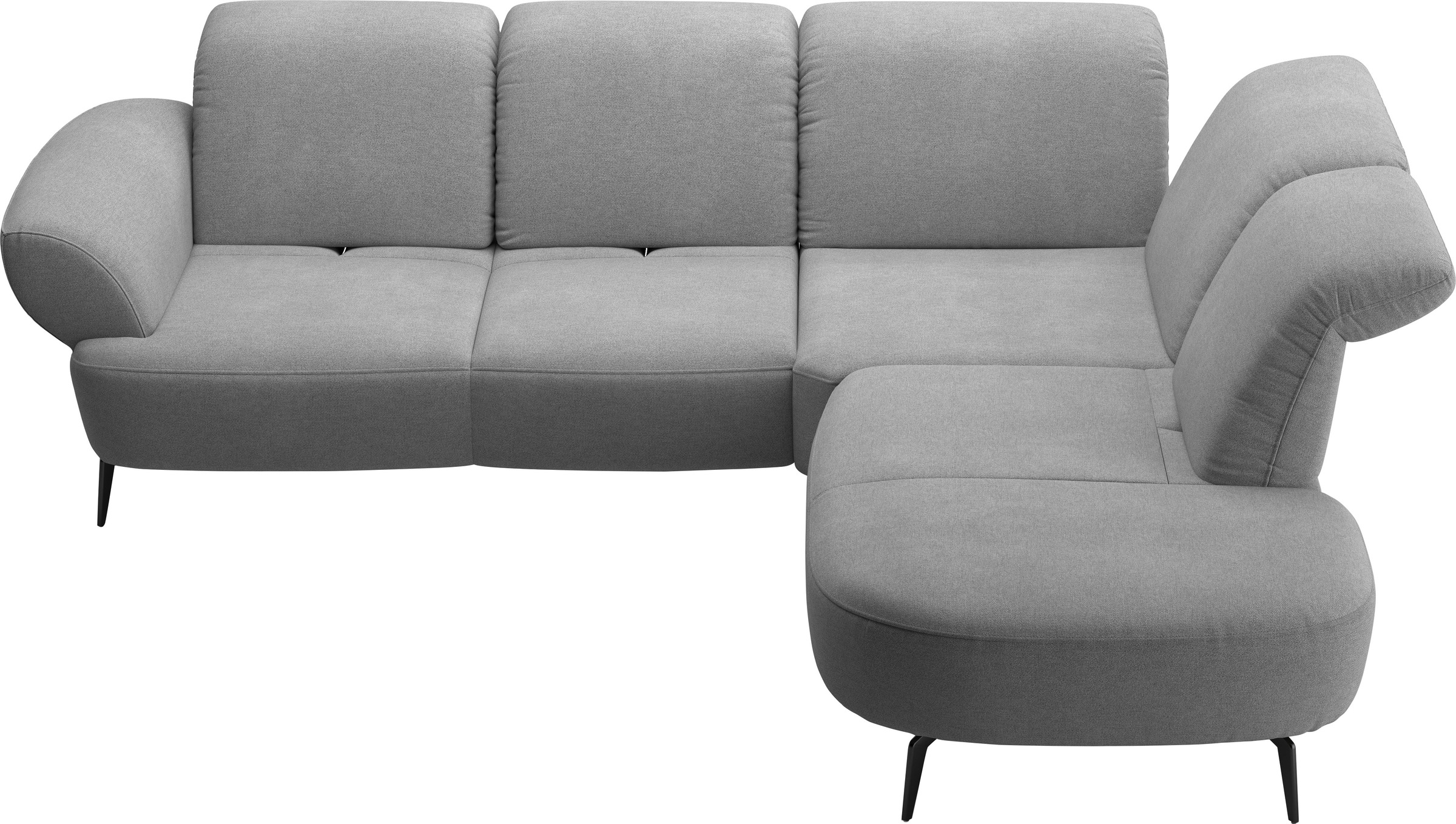 sit&more Ecksofa »Dance«, inkl.System Click&Seat und Sitztiefenverstellung günstig online kaufen