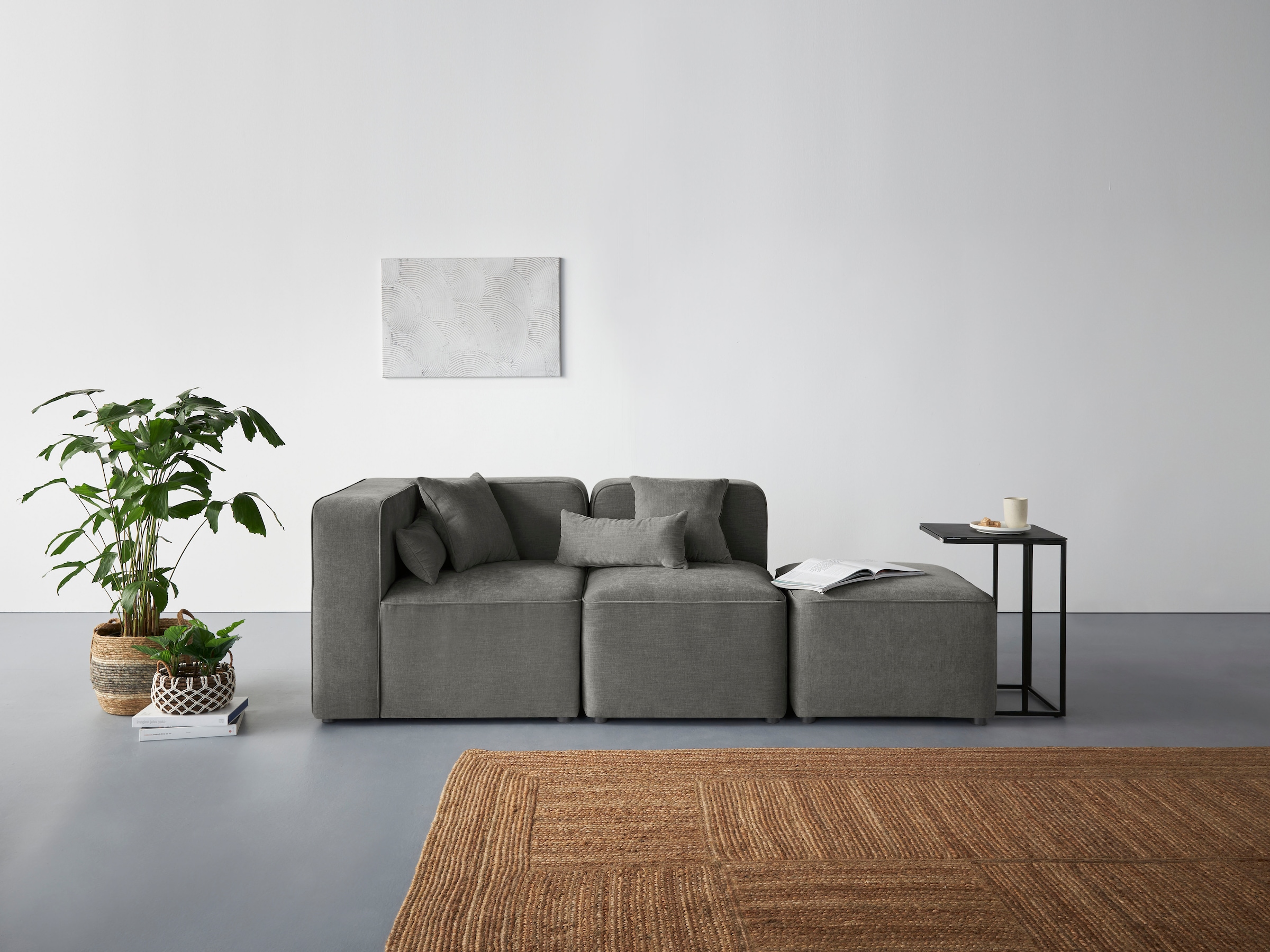 Home affaire 3-Sitzer »Sundstrup« Modulserie, individuelle Zusammenstellung günstig online kaufen