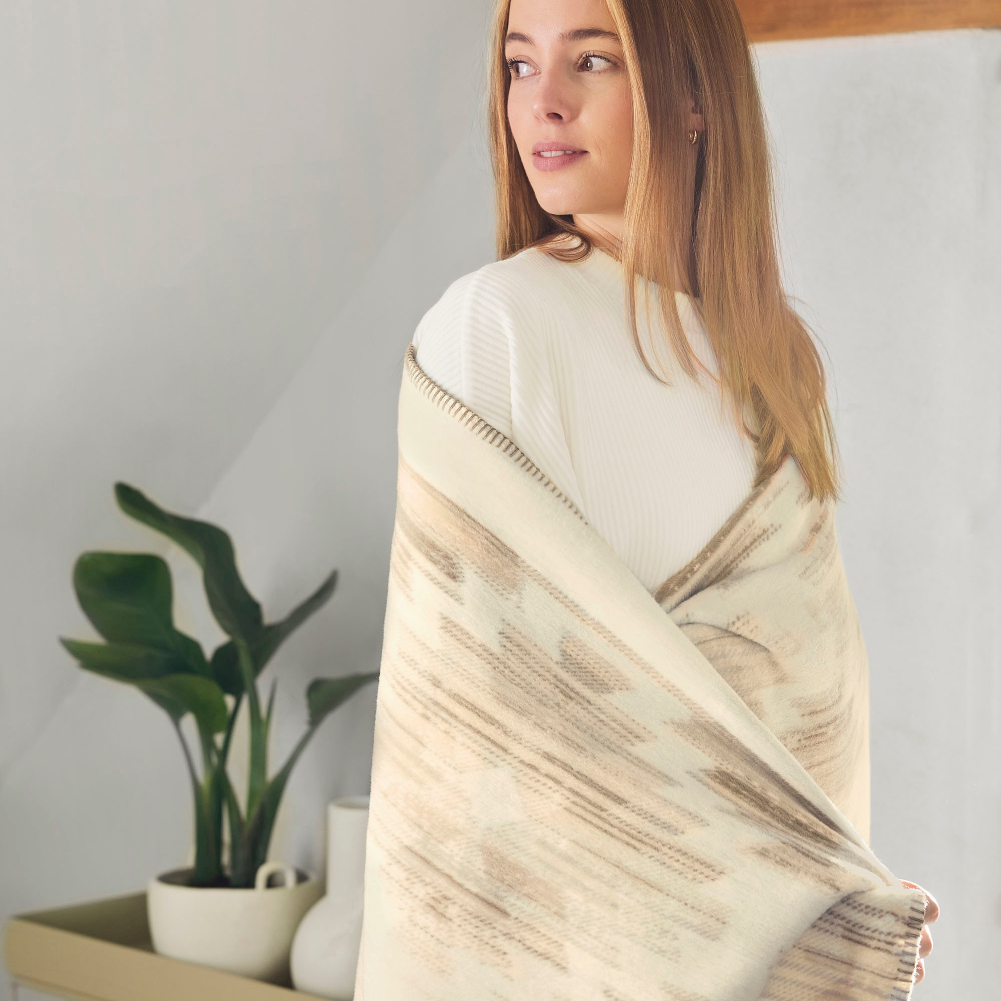 IBENA Wohndecke »Jacquard Decke Girga«, im Ethno-Design
