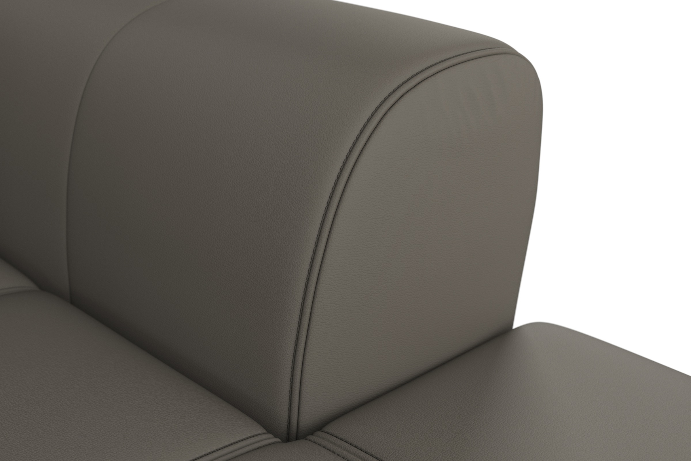 sit&more Wohnlandschaft »Bendigo U-Form«, inklusive Sitztiefenverstellung, Bodenfreiheit 15 cm, in 2 Fußfarben
