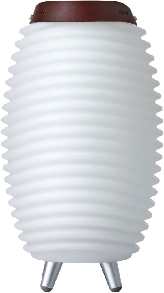kooduu LED Stehlampe »Synergy 35«, 1 flammig, Leuchtmittel LED-Board | LED fest integriert, Hygge-Design, Bluetooth Lautsprecher, Sektkühler, TWS Stereo Sound