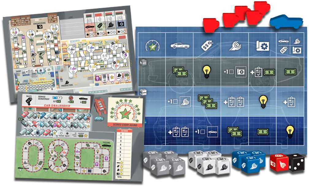 MM - SPIELE Spiel »Motor City« Made in Europe