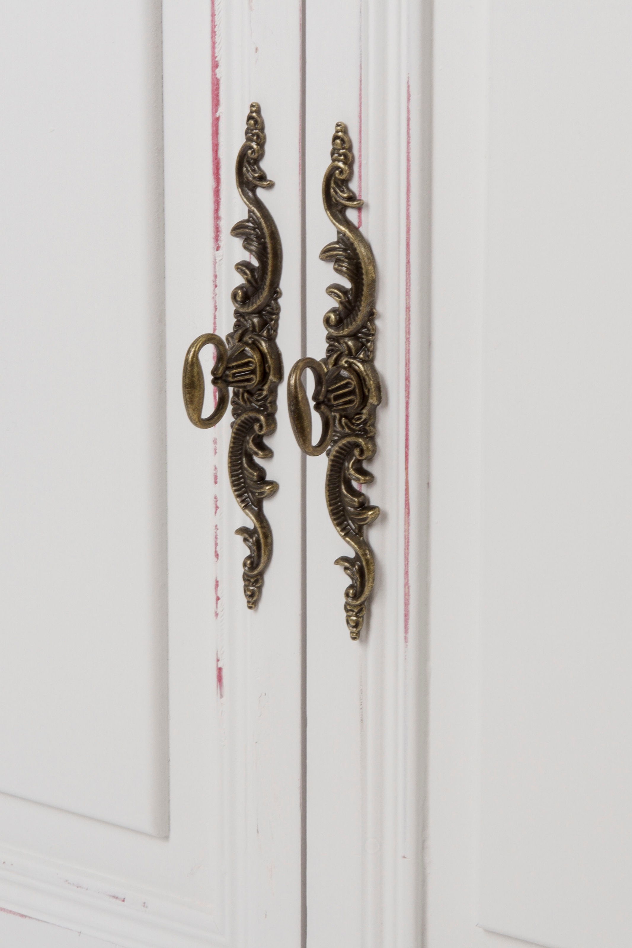 my Flair Kommode »Elegance«, Kommode, mit Rosenmotiven im Landhausstyle, geschwungene Formen