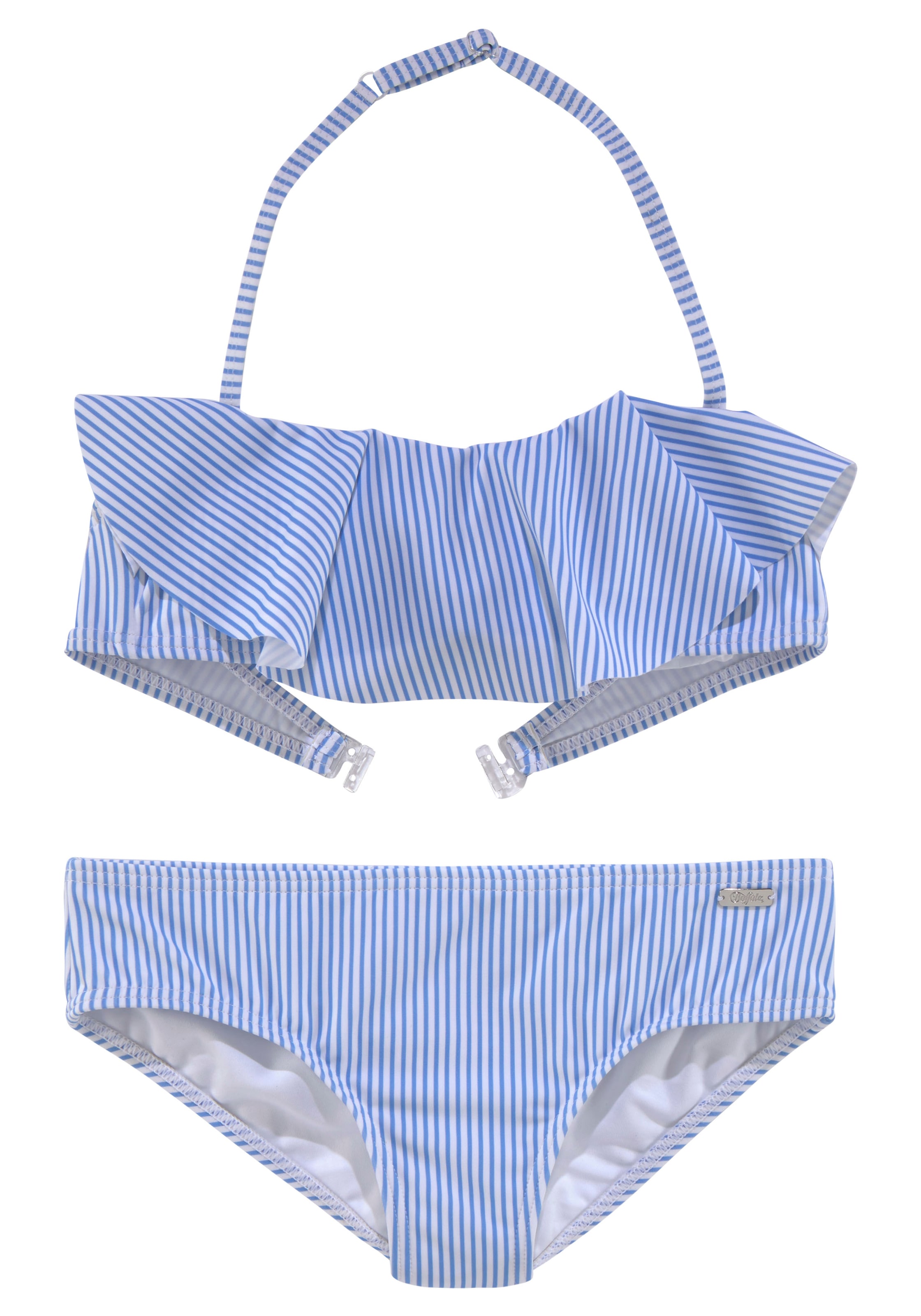 Buffalo Bandeau-Bikini, mit sommerlichem Streifendesign