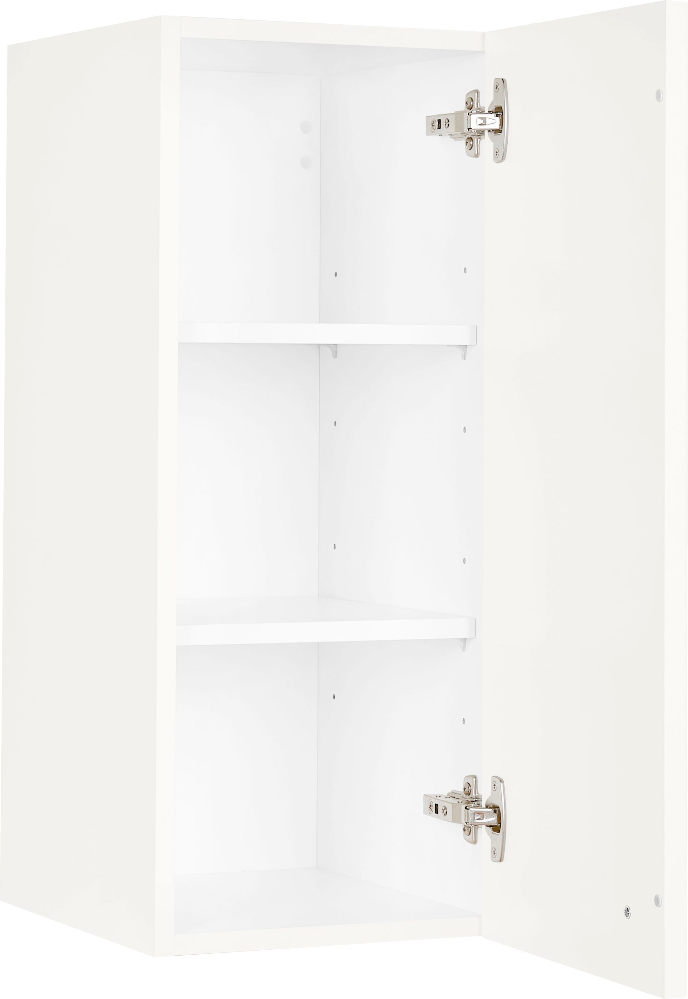 nobilia® Hängeschrank »"Cascada", Ausrichtung wählbar, vormontiert,« in drei Breiten: 30, 45 und 60 cm, mit Soft-Close-Funktion