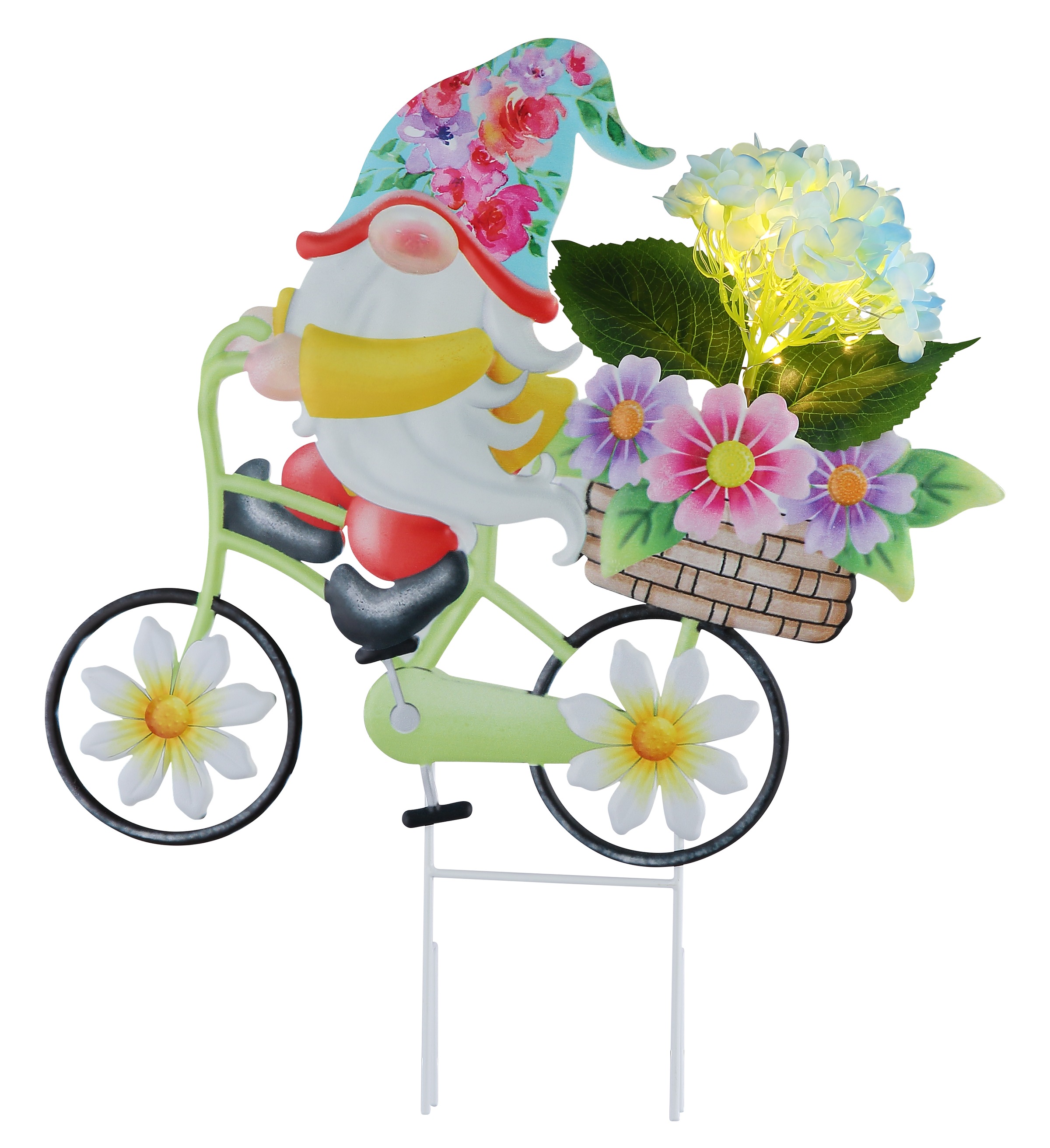 GLOBO LIGHTING LED Solarleuchte »SOLARLEUCHTE METALL BUNT, 20XLED« LED-Modu günstig online kaufen