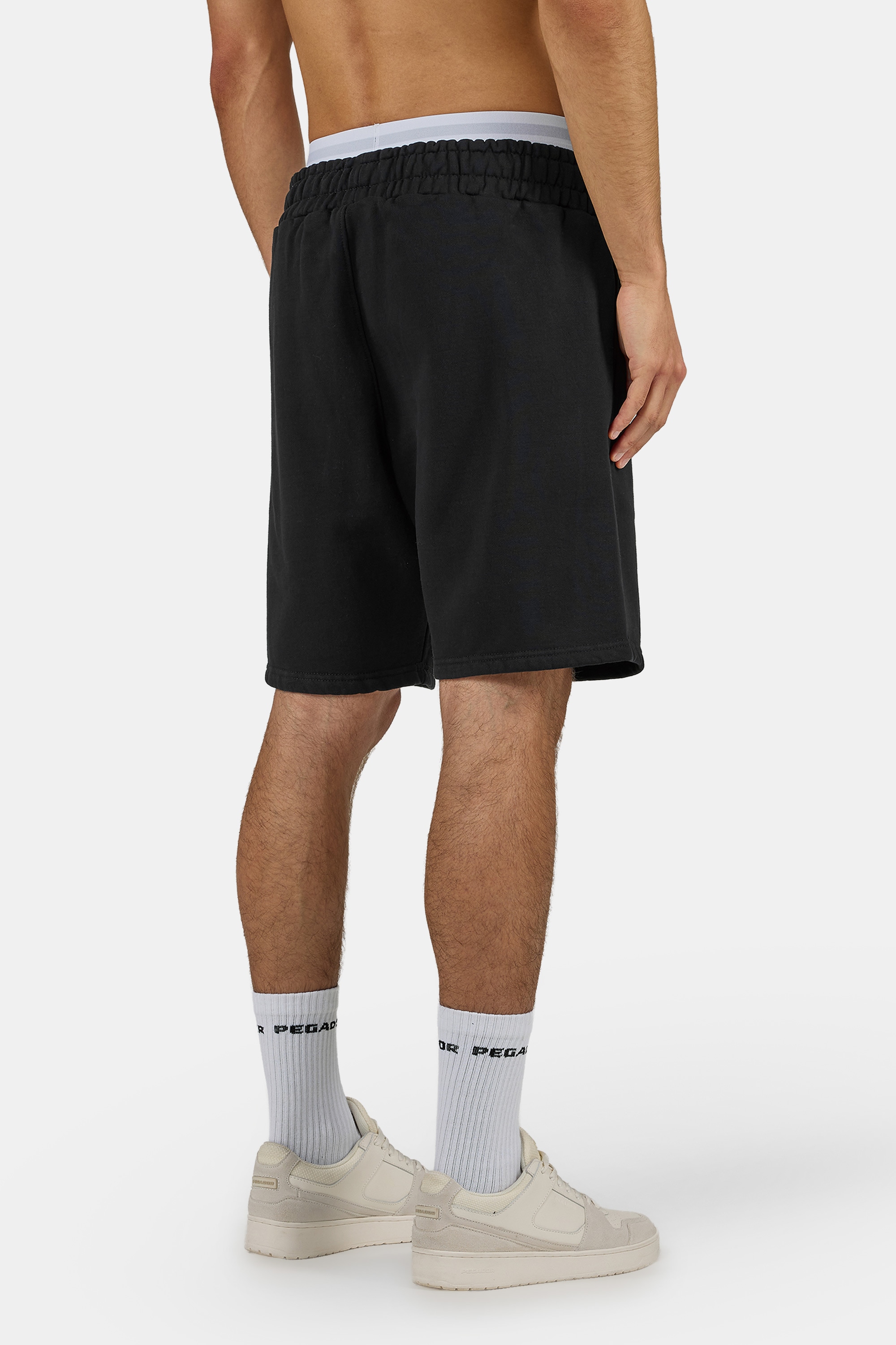 PEGADOR Sweatshorts »LOGO HEAVY SWEAT SHORTS«  Baumwollmischung, regular fit