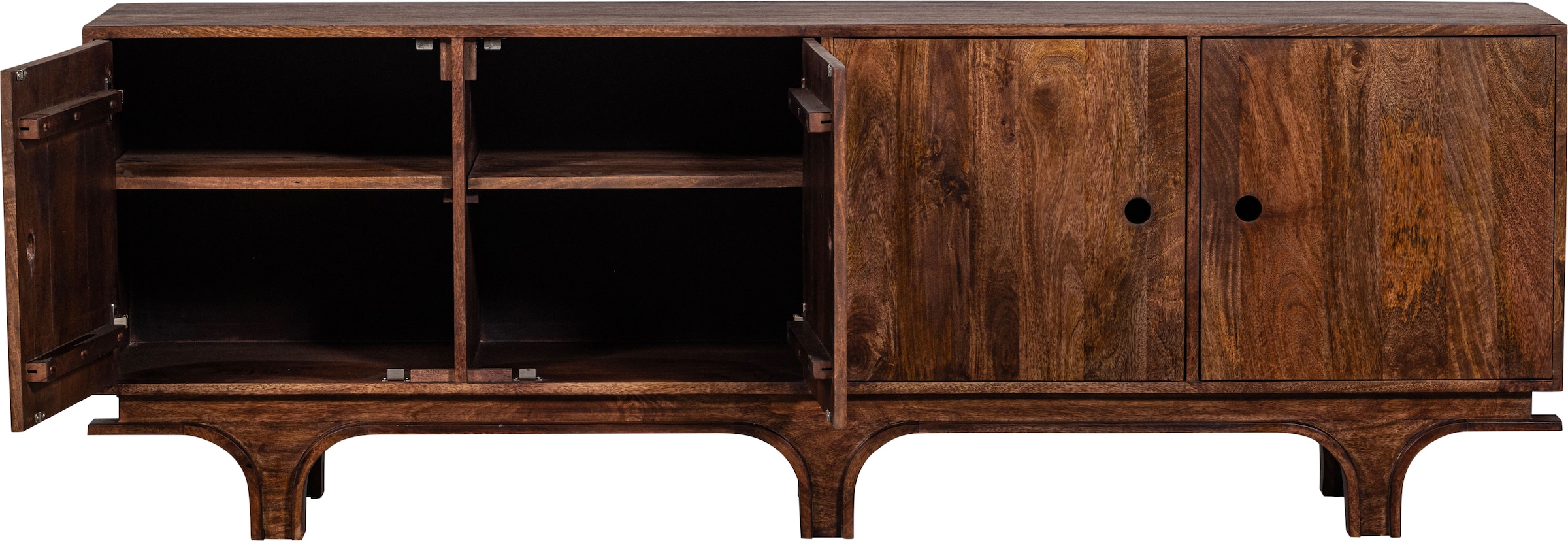 WOOOD Sideboard »Staes Sideboard«, Kommode, viel Stauraum, Breite 200 cm