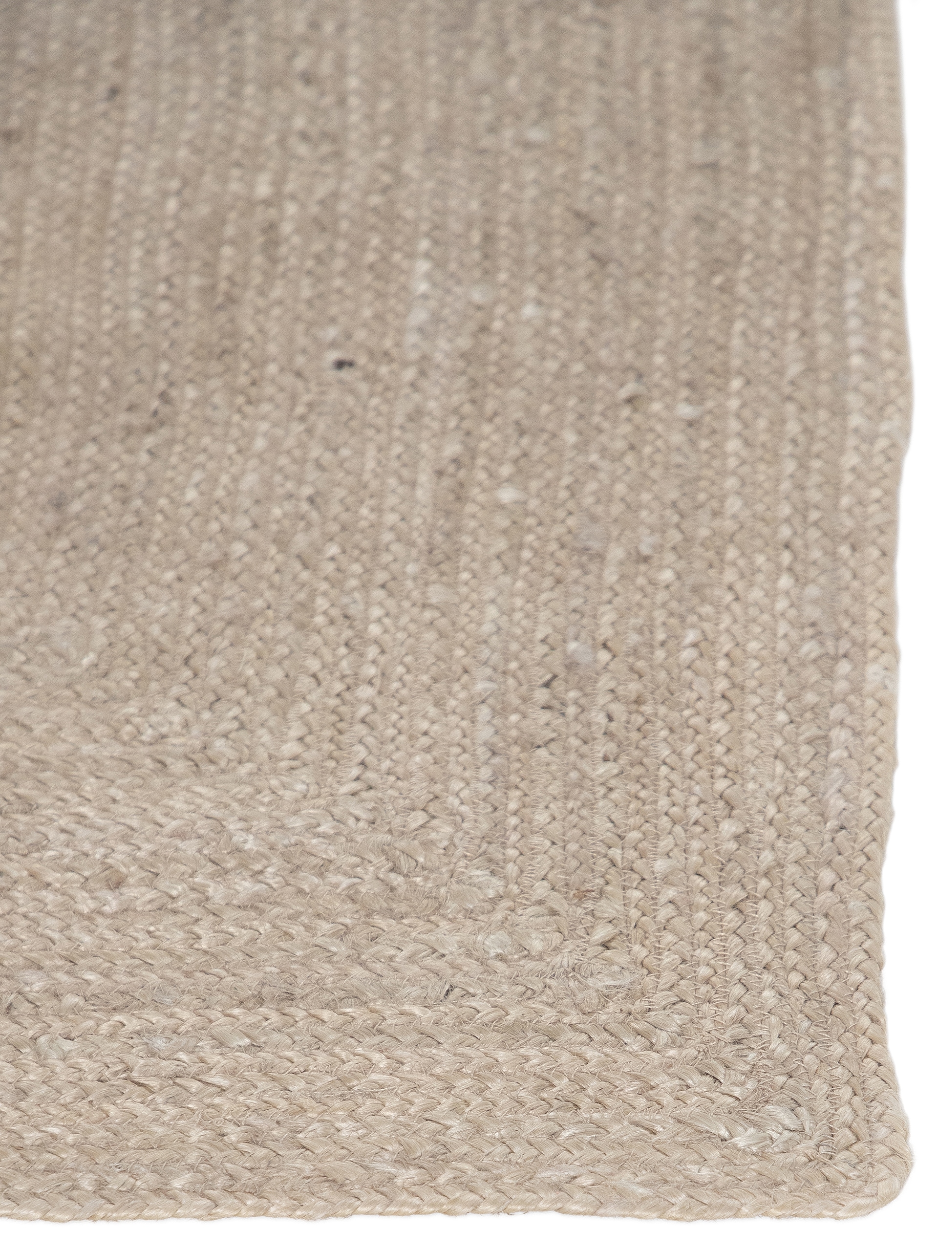 carpetfine Teppich »Nele Juteteppich Naturfaser«, rechteckig, 6 mm Höhe, geflochtener Wendeteppich aus 100% Jute, quadratisch und als Läufer
