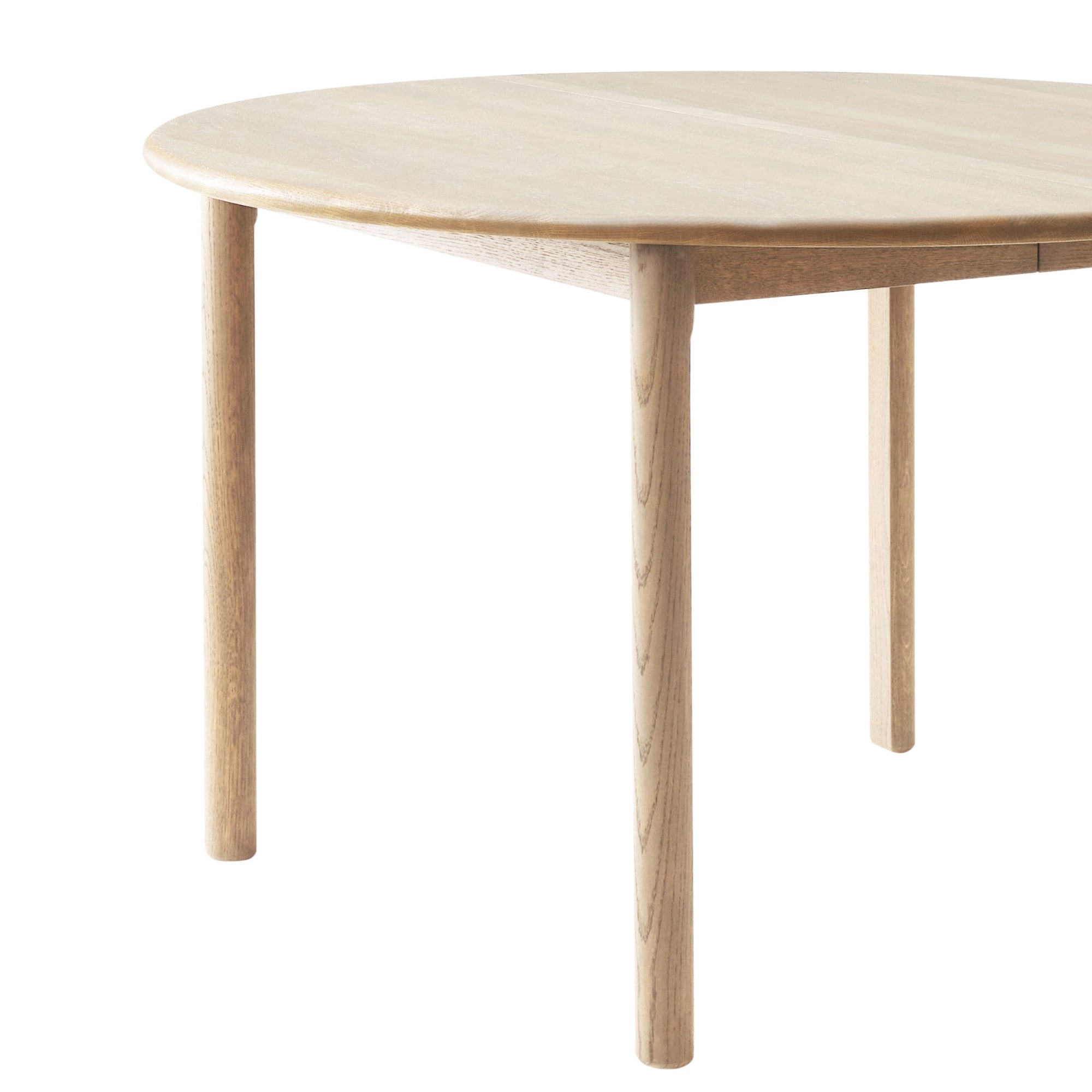 Hammel Furniture Esstisch »Findahl by Hammel Nohr Designtisch« Ø120 cm, aus massiven Eichenholz, mit Verlängerungsfunktion