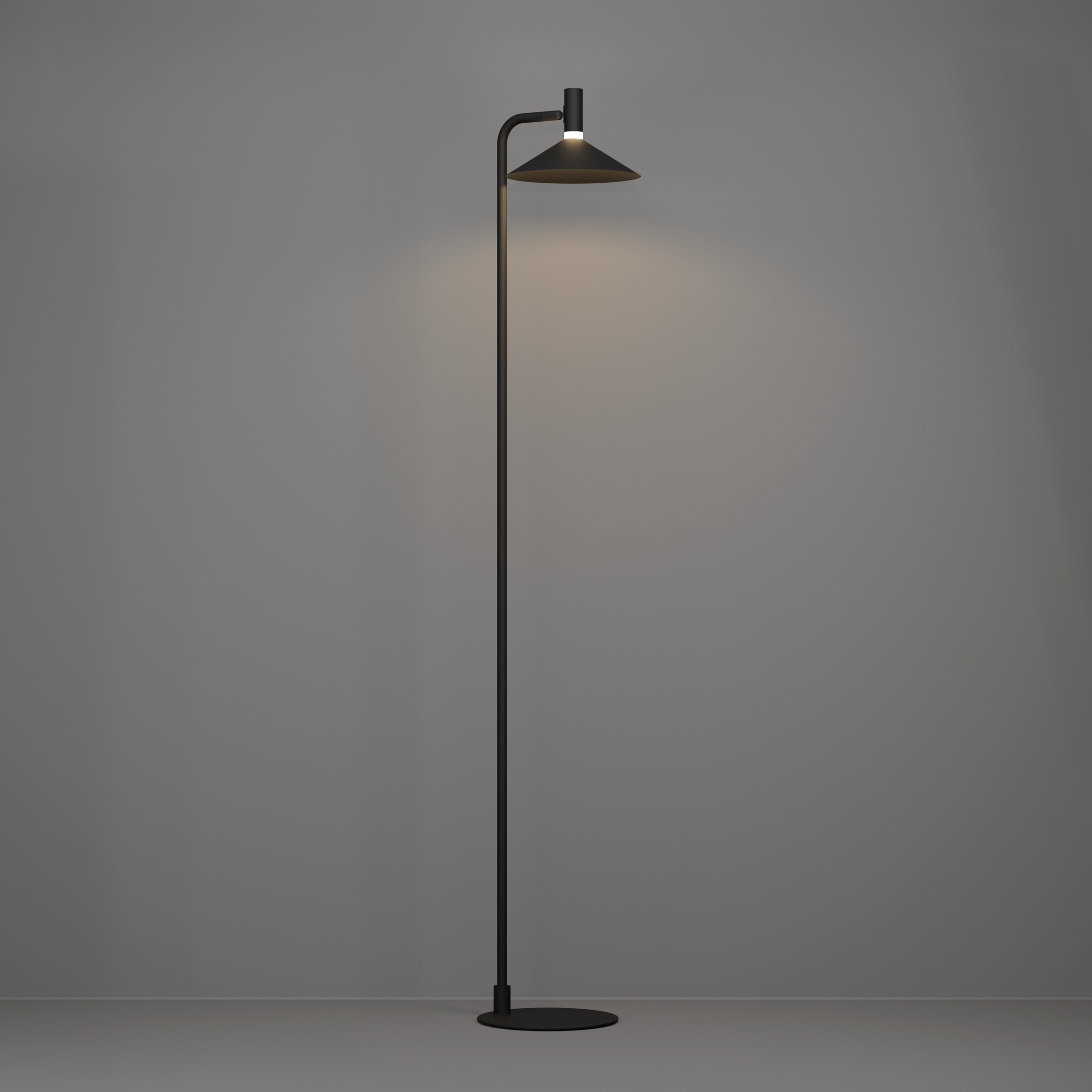 EGLO Stehlampe »CONOMAVILLA-Z Stehlampe - Stahl - LED - 7,5W - IP20« LED-Modul 1 Stk. Kaltweiß | Neutralweiß | RGB | Warmweiß Standleuchte, Leselampe, Wohzimmer, Schlafzimmer, L26 x B22 x H151 cm