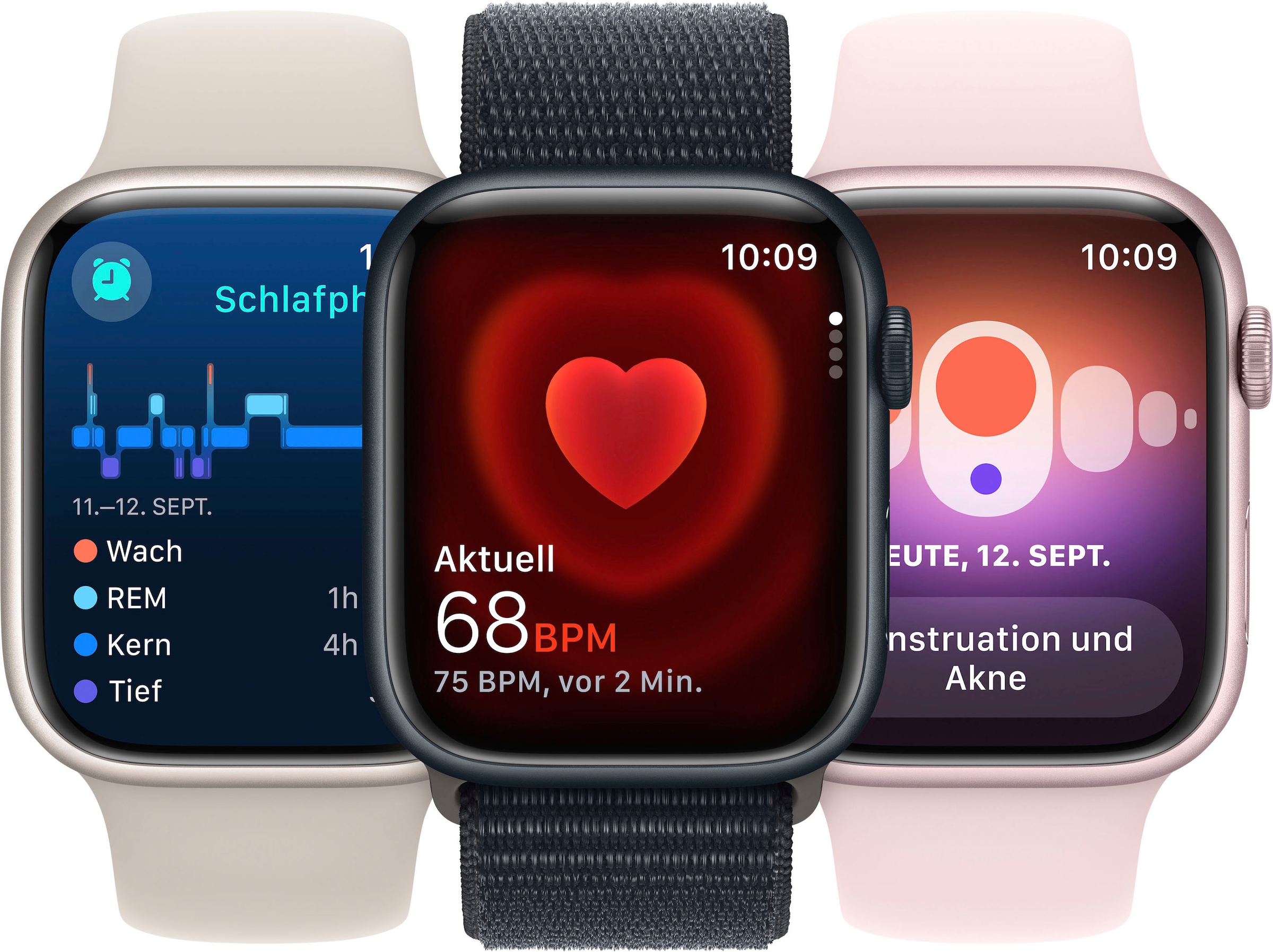 Apple Smartwatch »Watch Band) Online-Shop Sport (Watch bestellen 9 Aluminium«, Cellular + 10 OS 41mm im GPS Series