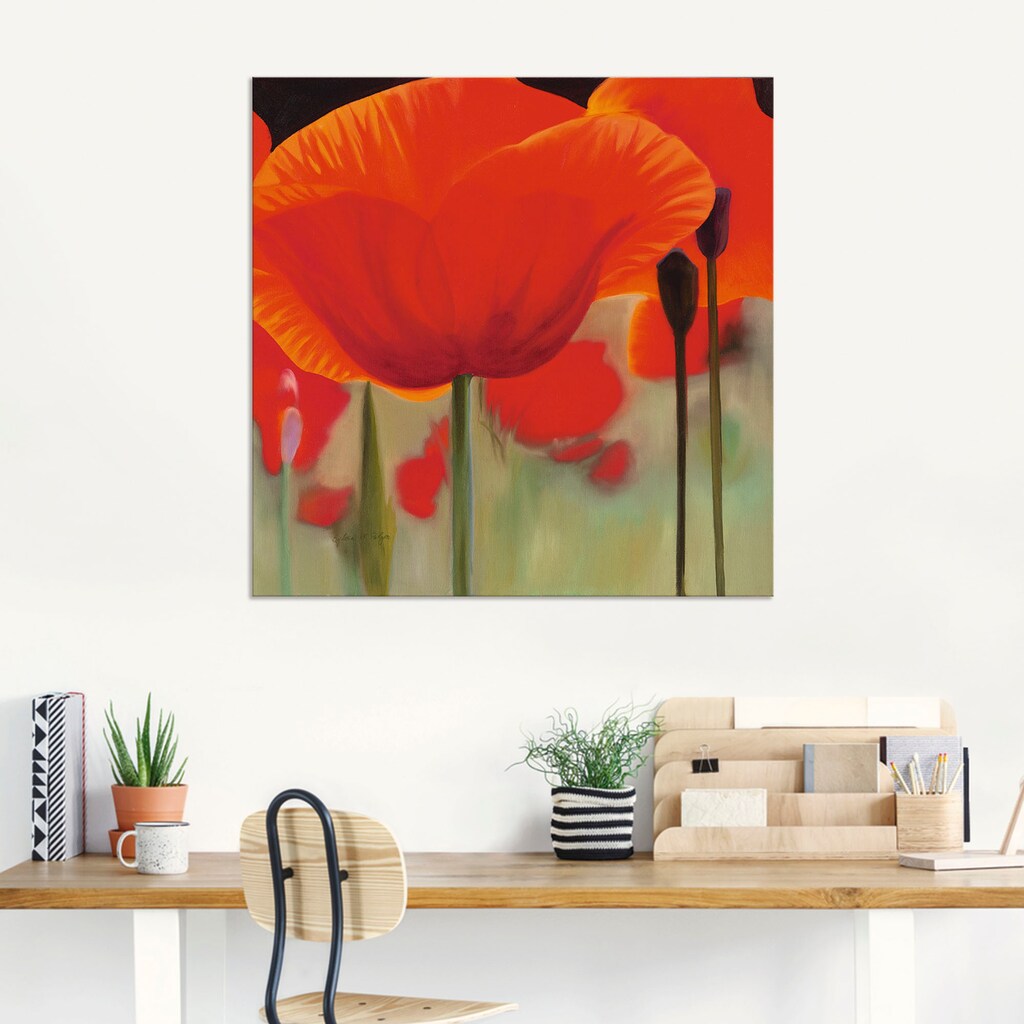 Artland Wandbild »Leben«, Blumen, (1 St.)