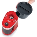 Graef Espressomaschine »"Salita Set"«, inkl. Kaffeemühle CM 203 (ES403EUSET), rot