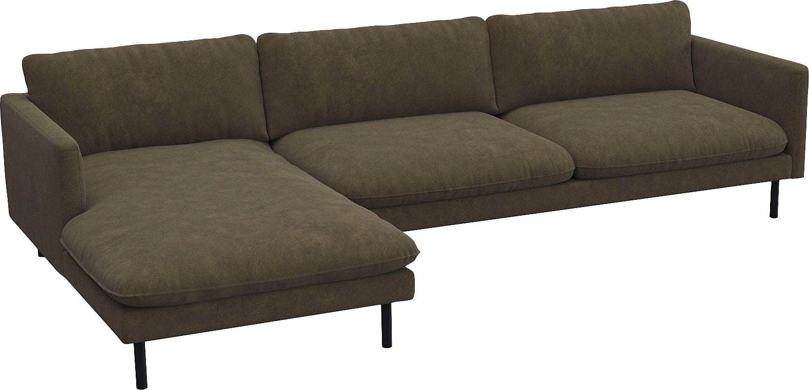 FLEXLUX Ecksofa "Bolzano Designsofa, bequem durch Kaltschaum im Sitz, L-For günstig online kaufen