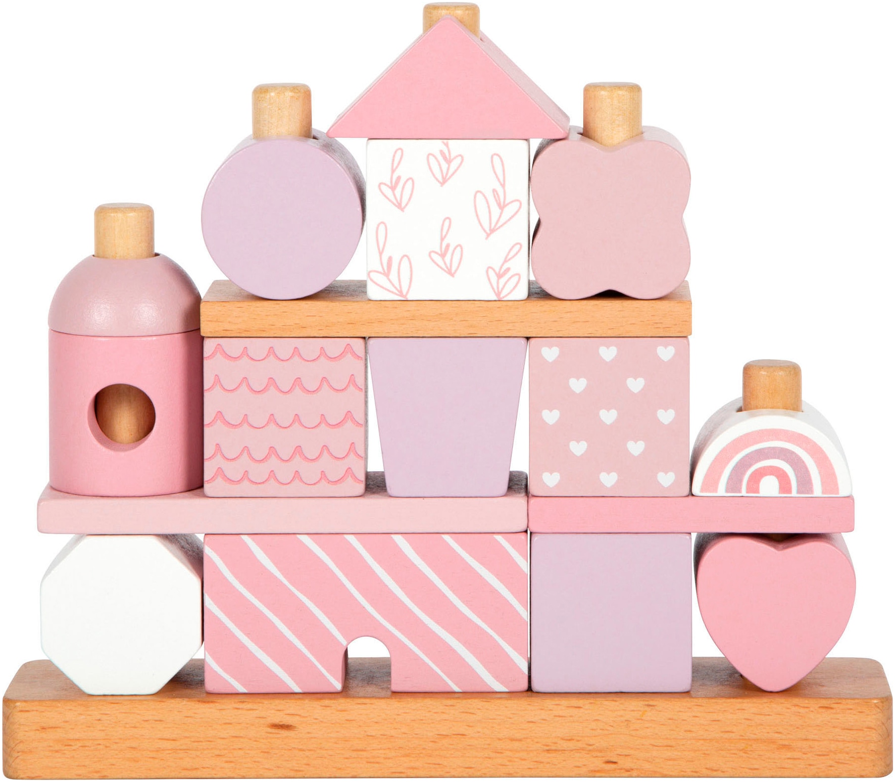 Small Foot Stapelspielzeug »Stapelhaus«
