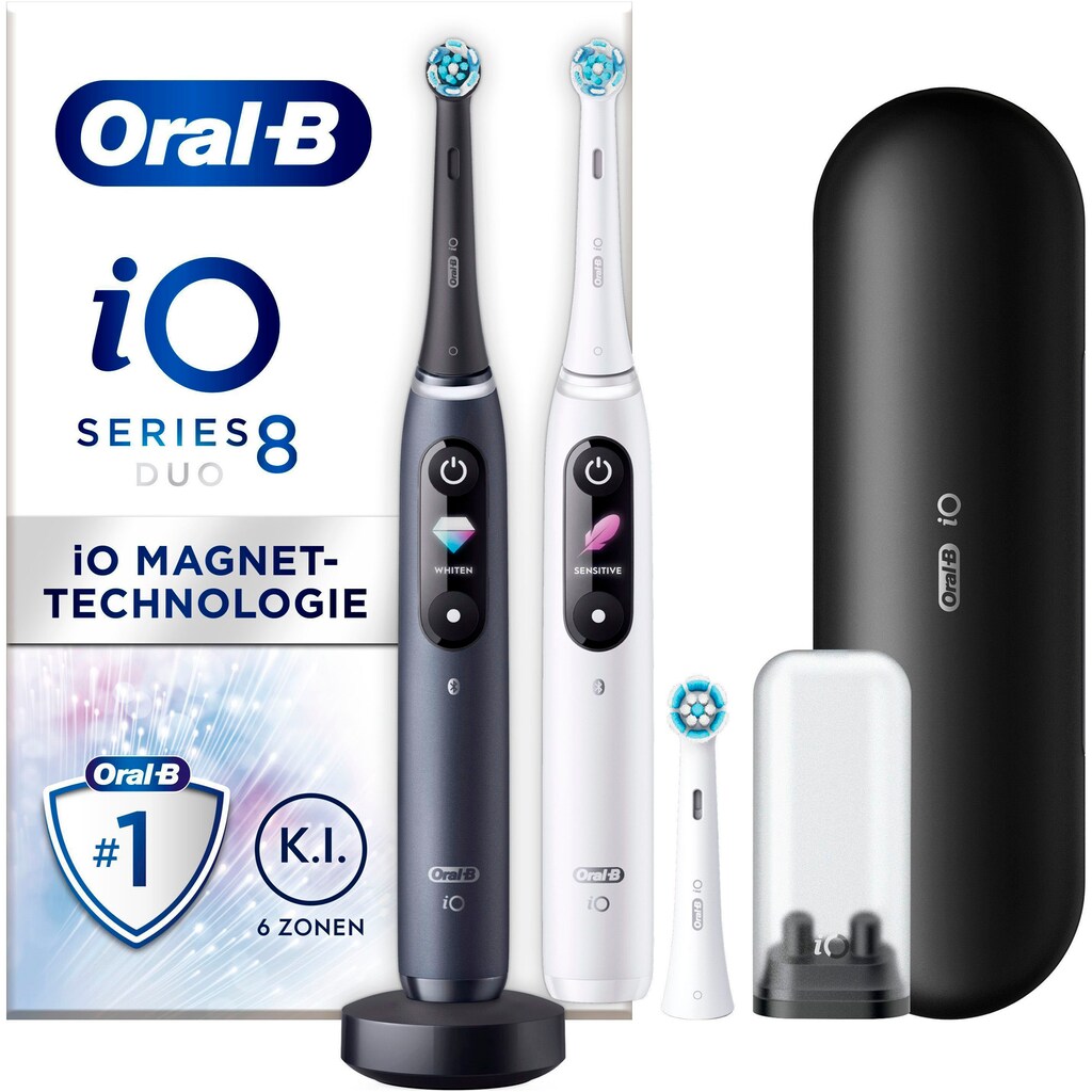 Oral-B Elektrische Zahnbürste »iO 8«, 3 St. Aufsteckbürsten