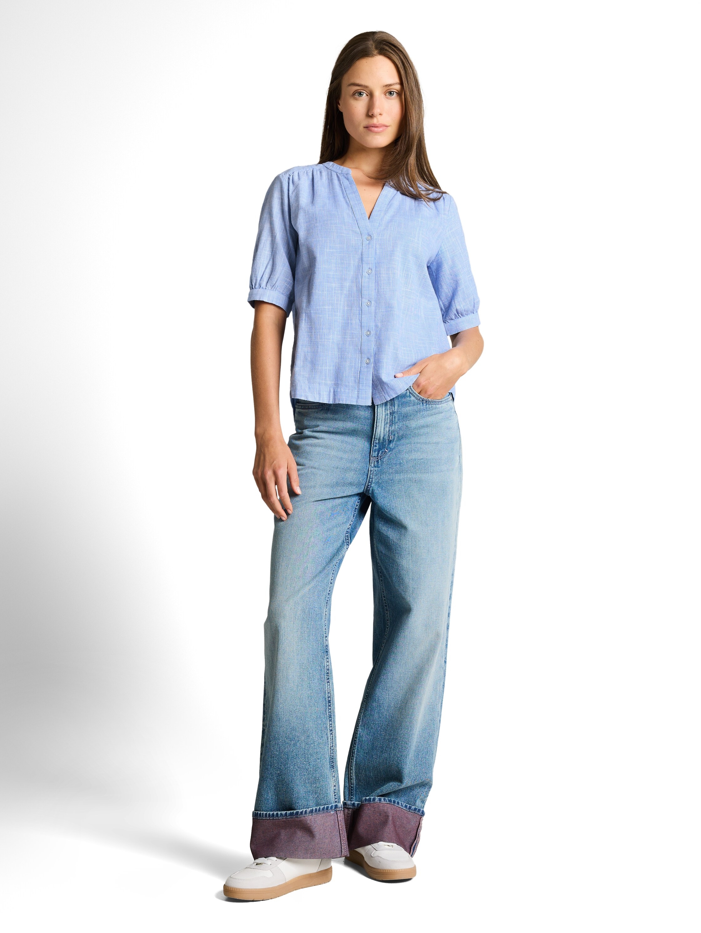 TOM TAILOR Klassische Bluse mit Muster