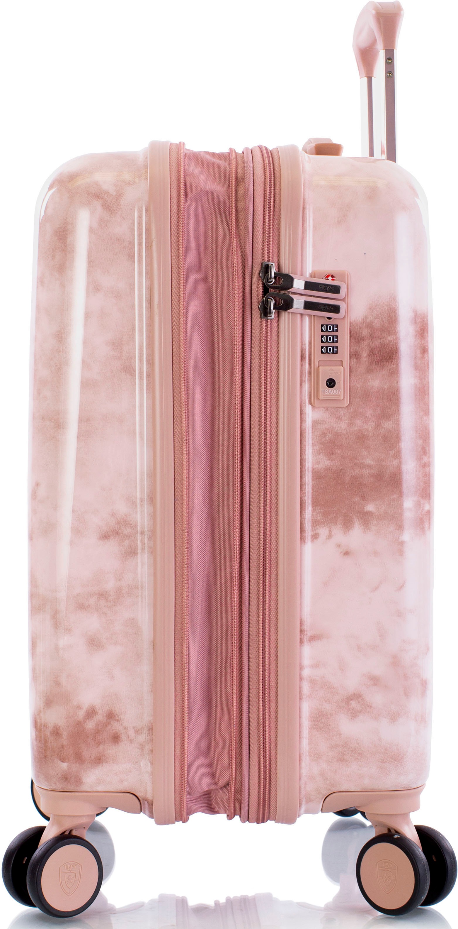 bestellen Online-Shop pink, »Tie-Dye im 4 53 Heys Hartschalen-Trolley cm«, Rollen