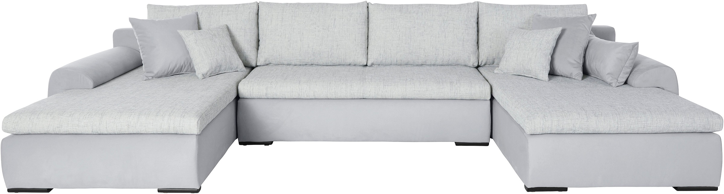 Home affaire Wohnlandschaft »Win U-Form« inklusive Bettfunktion und Bettkas günstig online kaufen