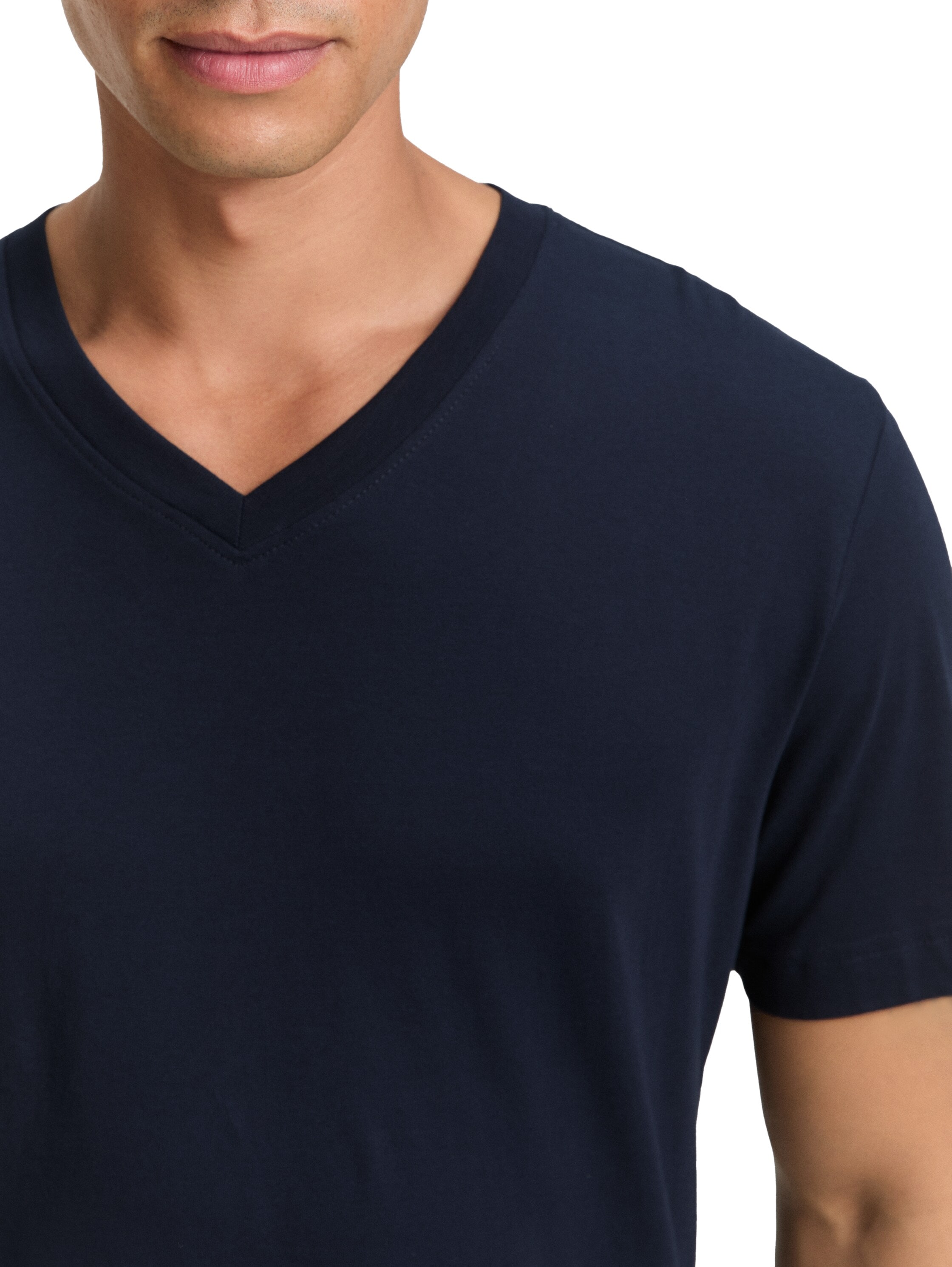 TOM TAILOR T-Shirt, (Packung, 2 tlg.), mit V-Ausschnitt, Doppelpack