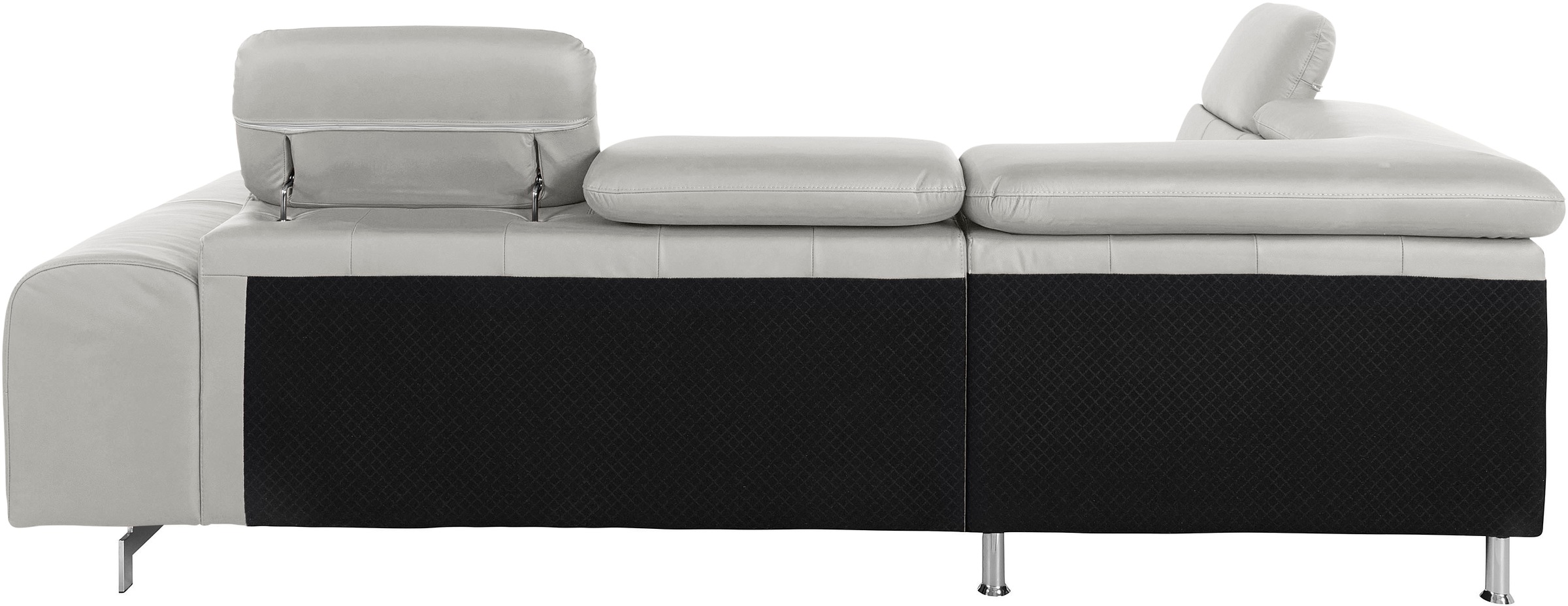 COTTA Ecksofa »Chef L-Form«, mit Kopfteilverstellung, wahlweise mit Bettfunktion