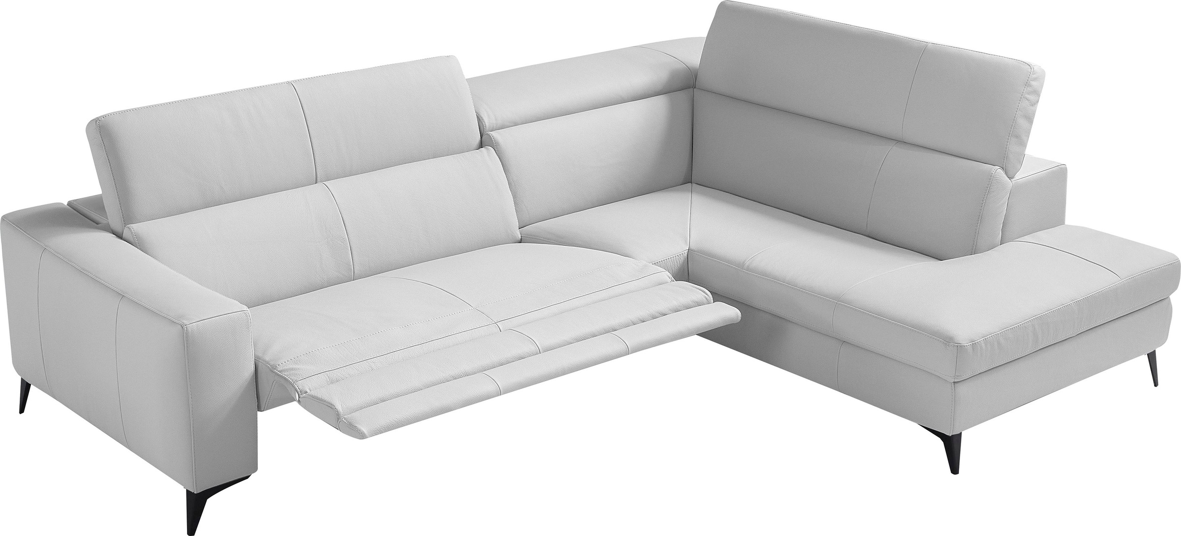 Egoitaliano Ecksofa »Edith, Designsofa mit hohem Sitzkomfort, L-Form«, inkl günstig online kaufen