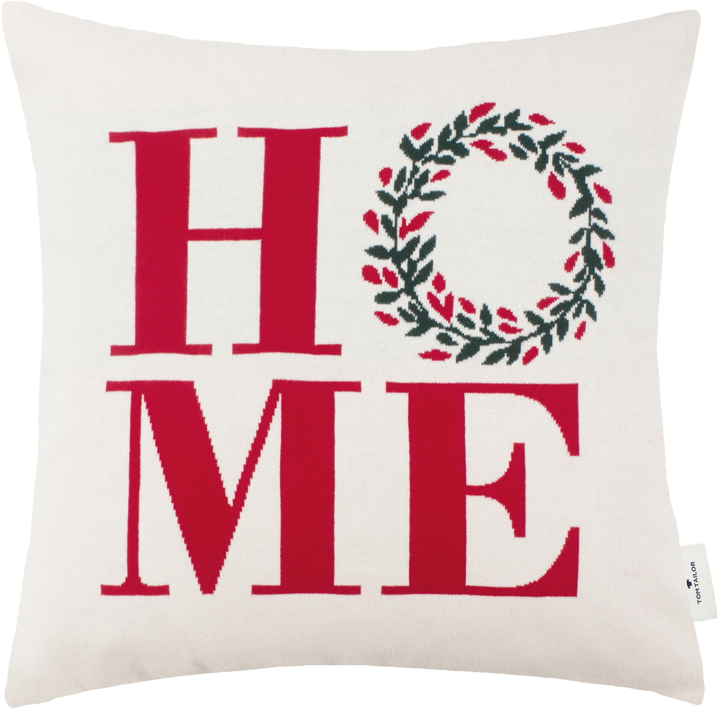 TOM TAILOR HOME Dekokissen »Xmas Home«, Kissenhülle ohne Füllung, 1 Stück günstig online kaufen