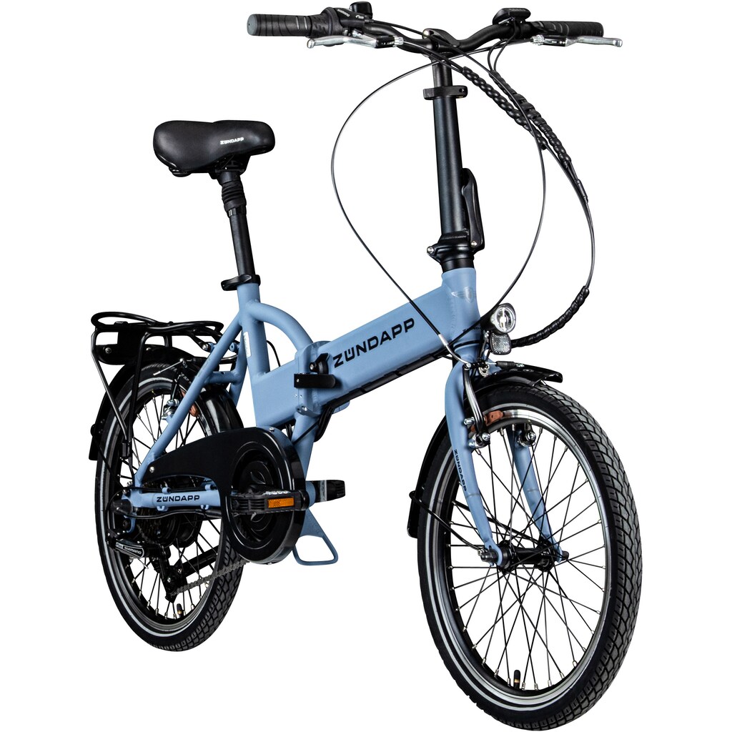 Zündapp E-Bike »Z101«, 6 Gang, Shimano, Tourney RD-TY300, Heckmotor 250 W