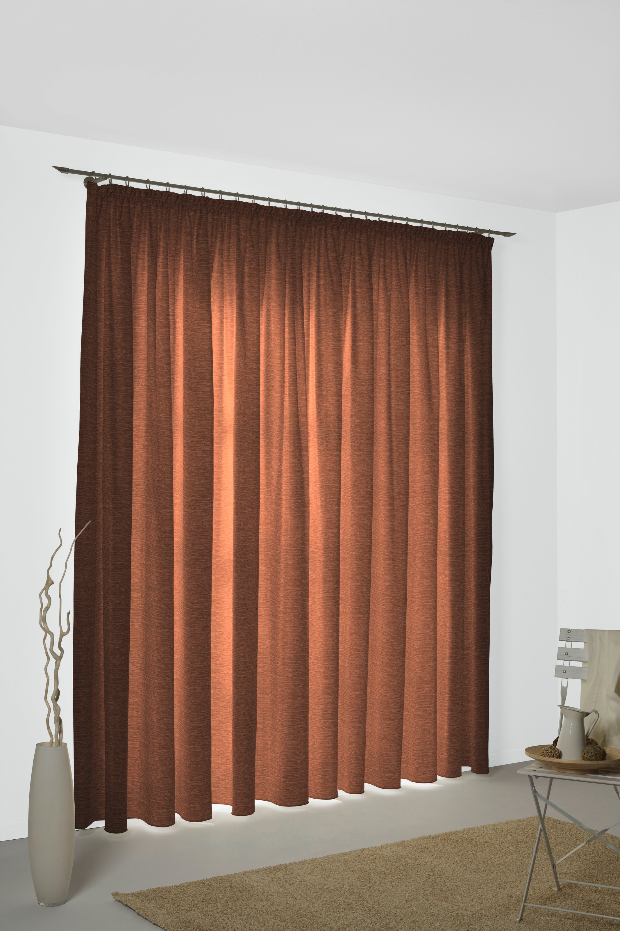 Wirth Vorhang »Trondheim 328 g/m²« Kräuselband 1 Stk. tlg. nach Maß günstig online kaufen