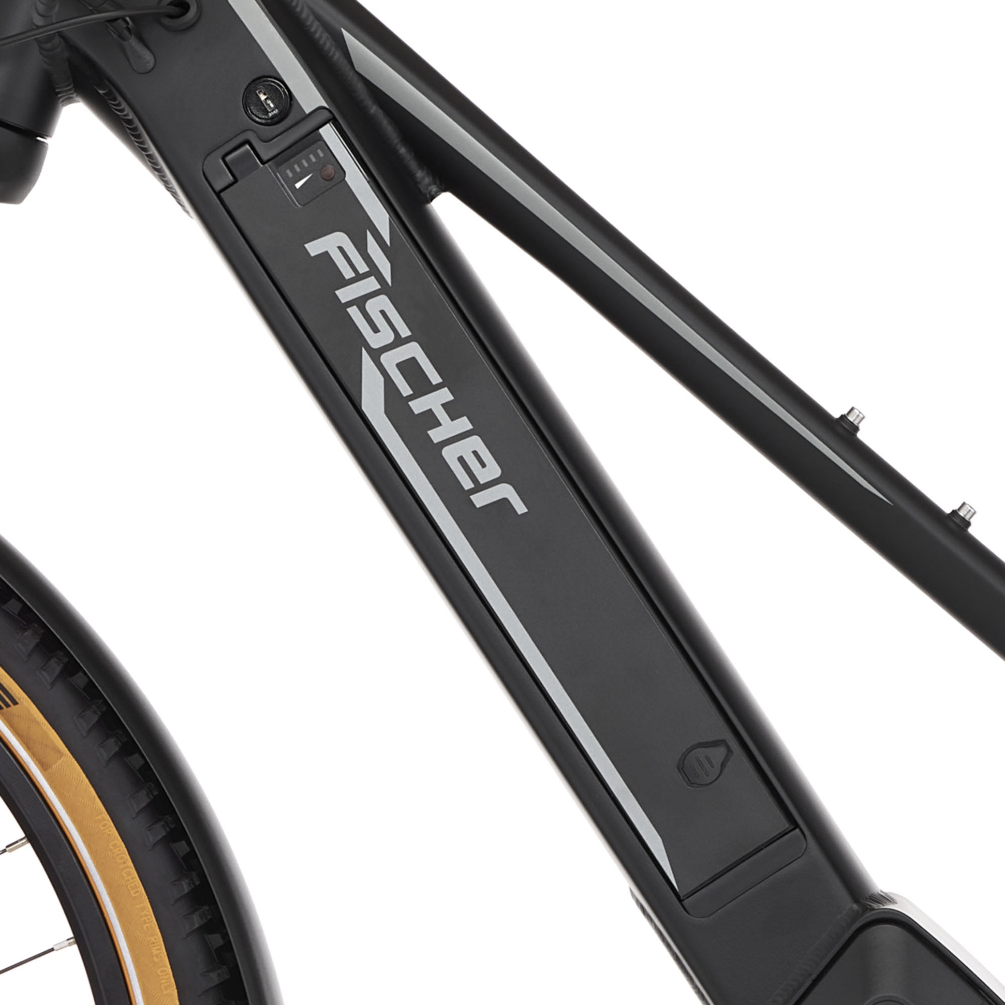 FISCHER Fahrrad E-Bike »TERRA 5.0i 504 sw«, 10 Gang, Clarks, (mit Akku-Ladegerät-mit Werkzeug), Pedelec, Elektrofahrrad für Damen u. Herren