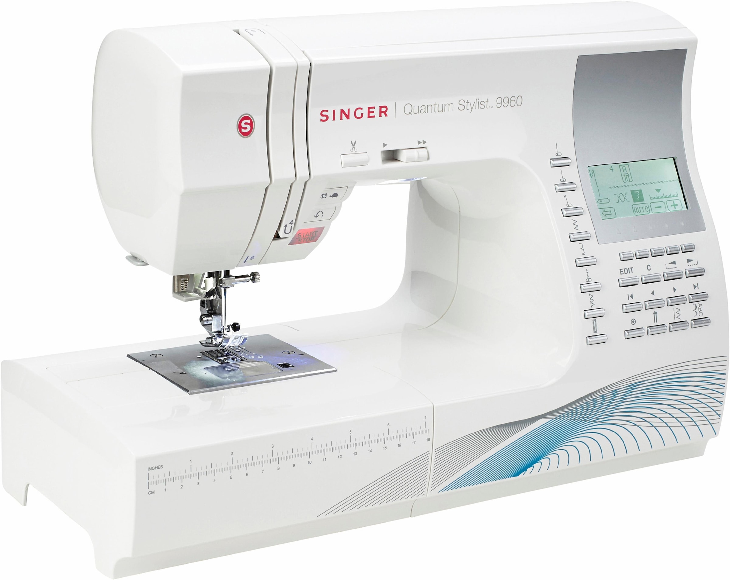 Singer Nähmaschine »Quantum Stylist 9960«, 600 Programme, 600 Stiche