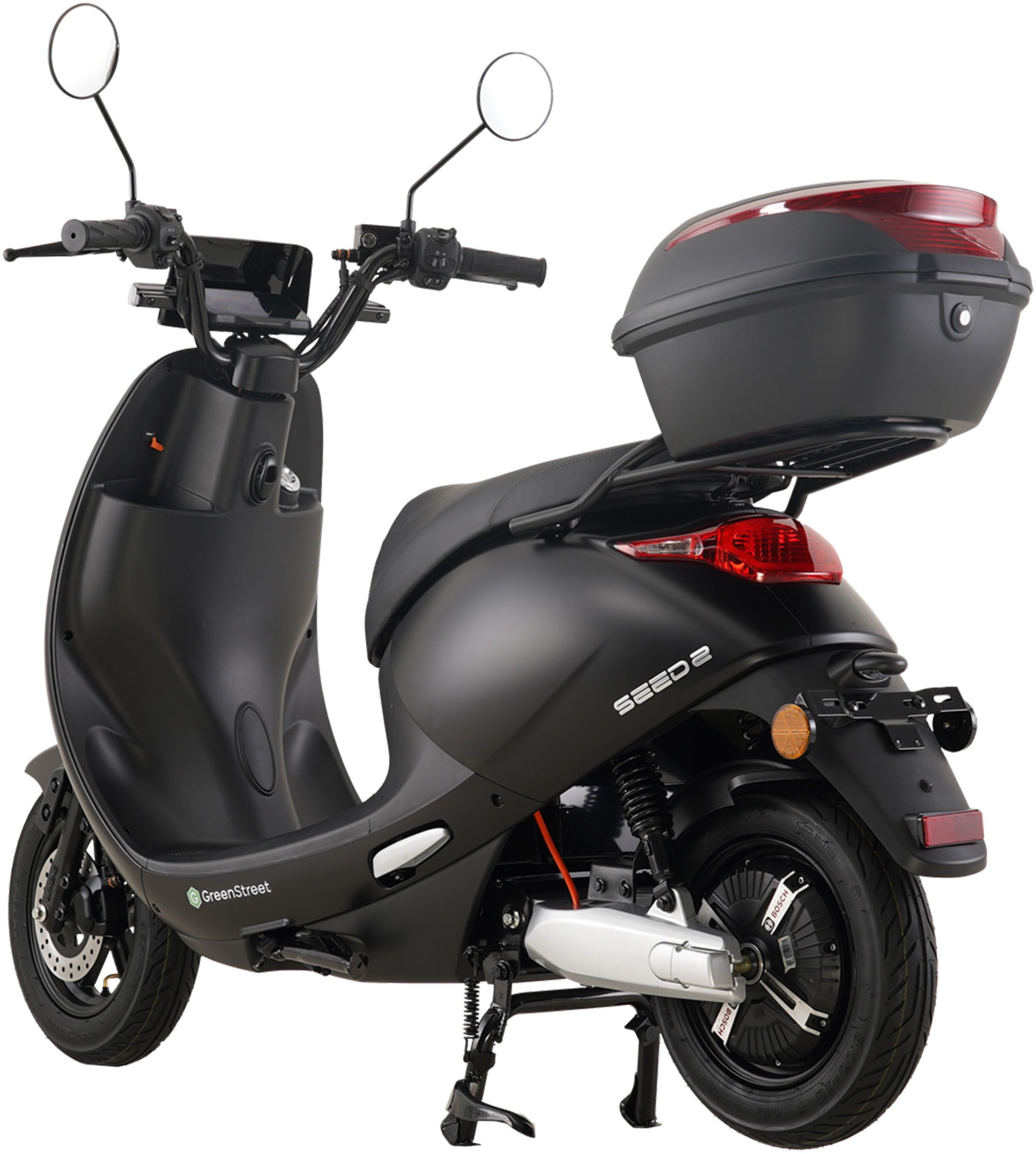 GreenStreet E-Mofaroller »SEED2 2000 W 25 km/h schwarz«