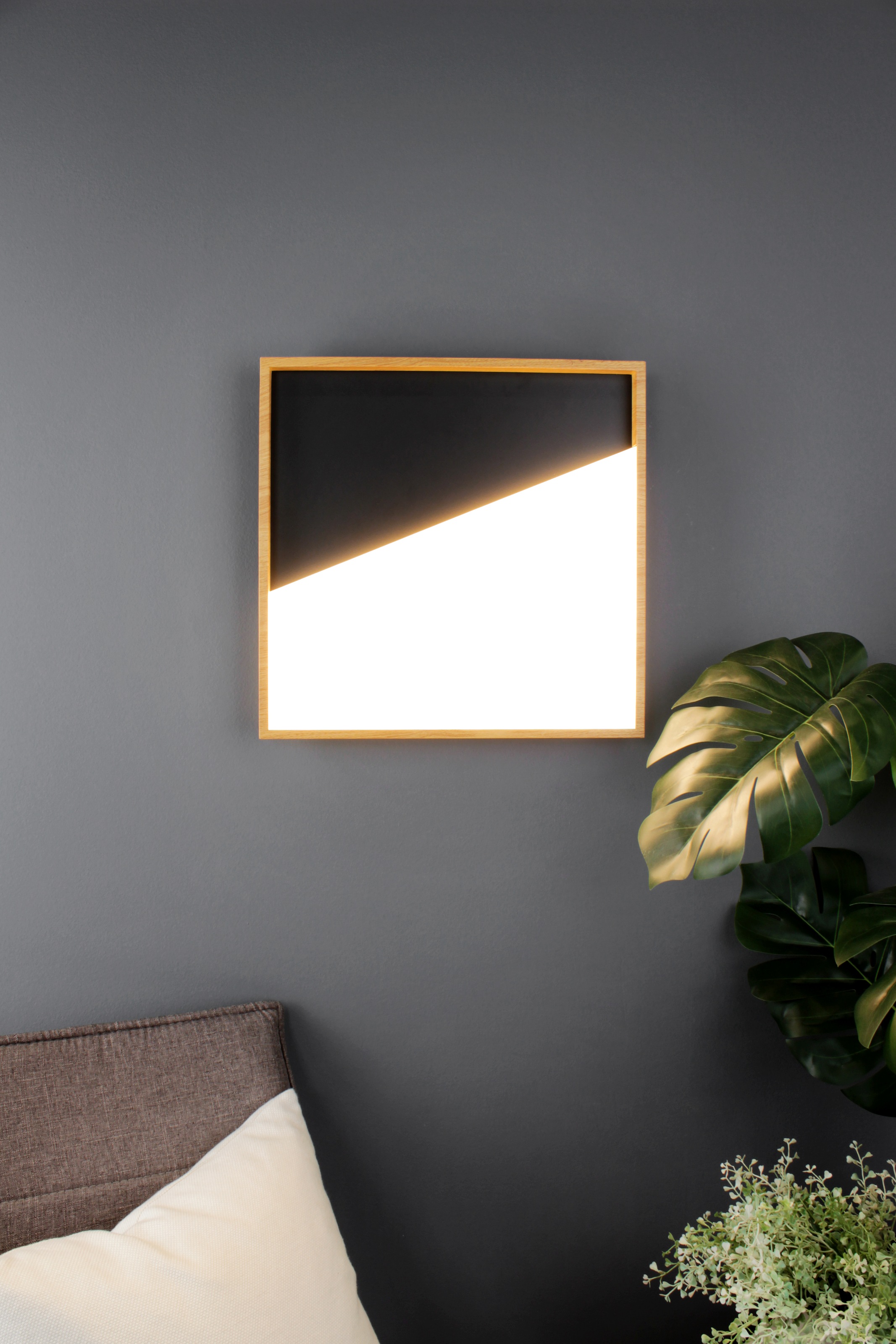 ECO-LIGHT LED Wandleuchte »Vista«, LED fest integriert, Gr. ca. 40 x 40 cm günstig online kaufen