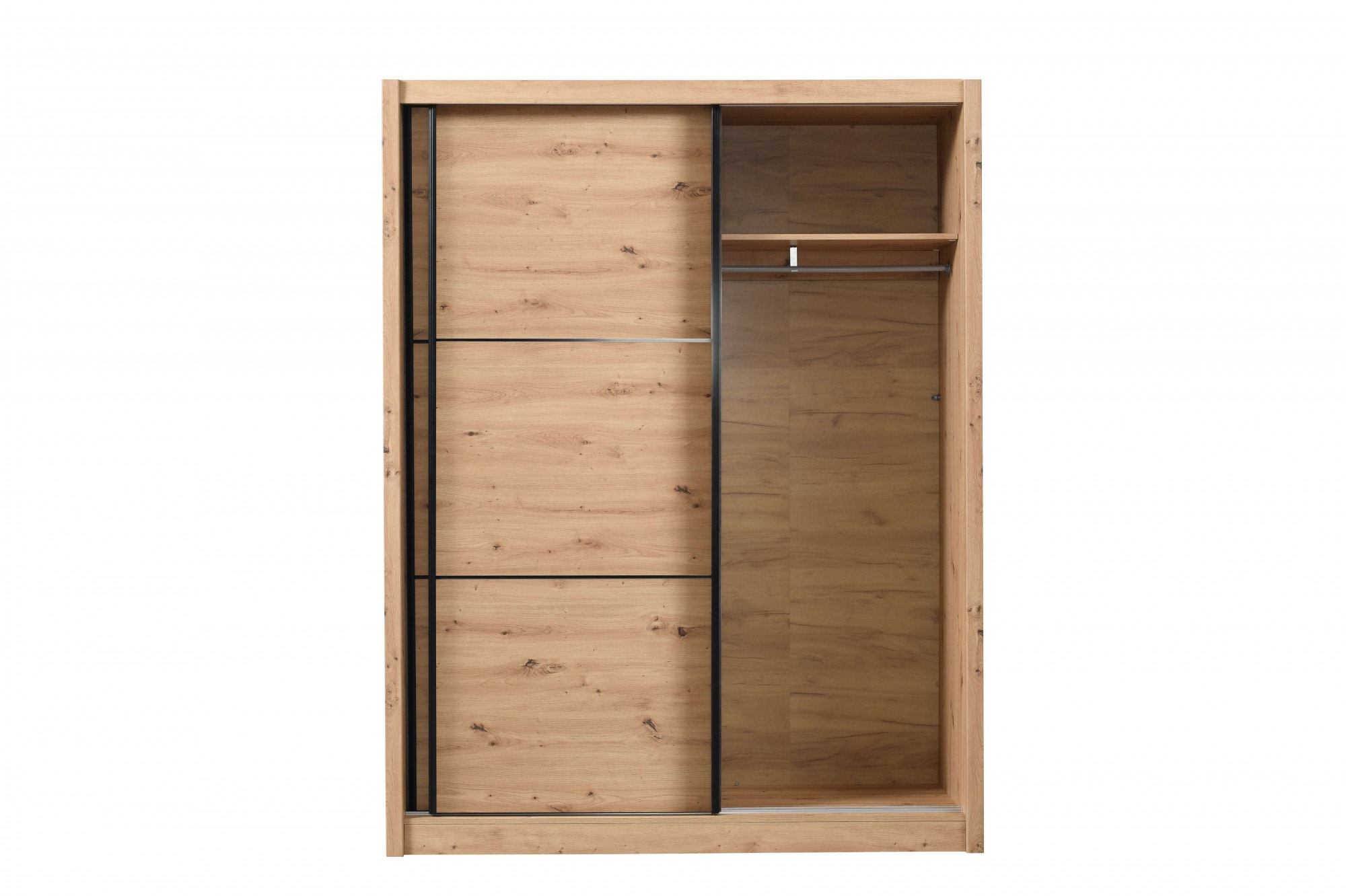 INOSIGN Schwebetürenschrank »Navara Kleiderschrank Wäscheschrank«, in 3 Breiten, mit kompletter Innenausstattung, FSC®-zertifiziert