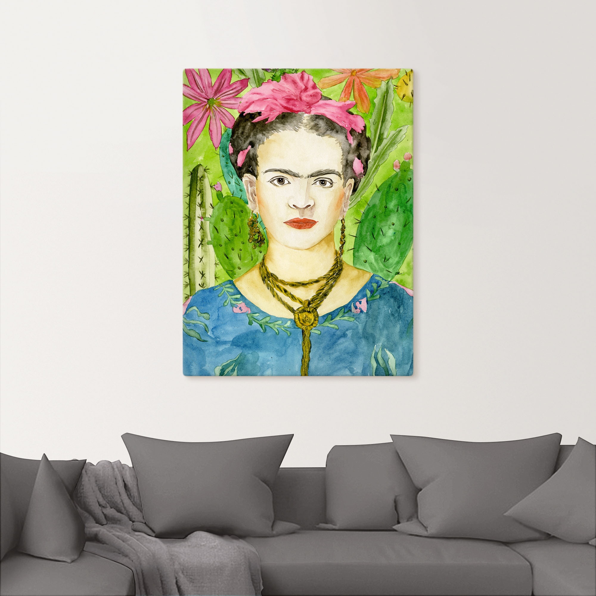 Artland Wandbild "Frida Kahlo II", Bilder von Frauen, (1 St.), als Alubild, günstig online kaufen