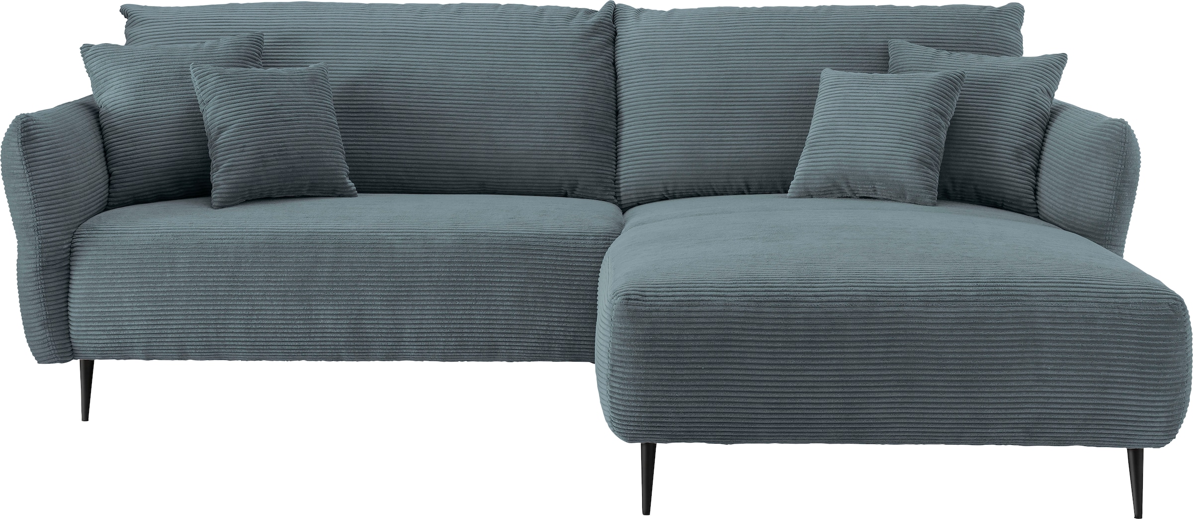 INOSIGN Ecksofa »Amarena L-Form«, inklusive Armlehnenverstellfunktion, 4x Zierkissen gratis