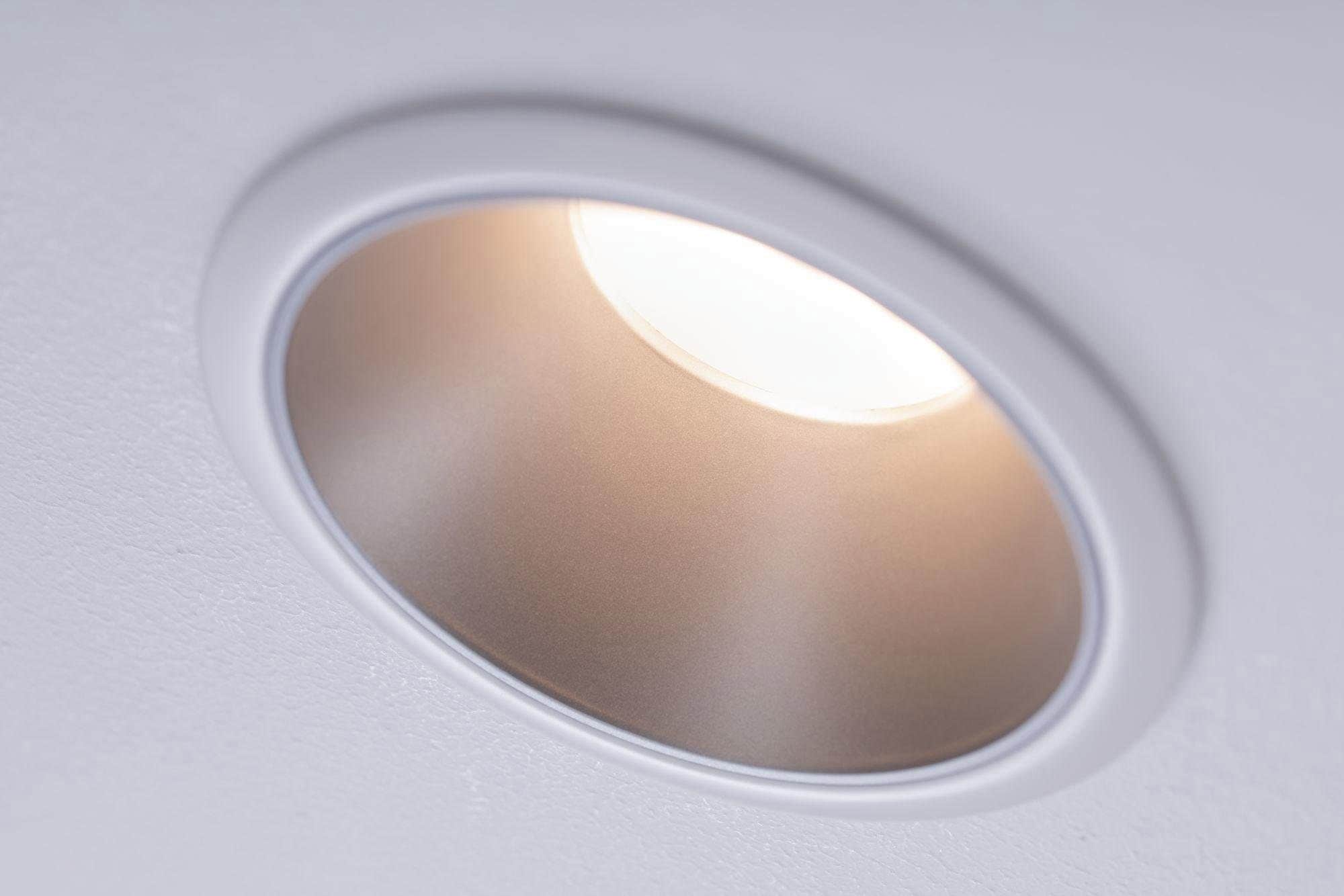 Paulmann LED Bad-Einbauleuchte »Cole«, 3er-Set, Schutzart IP44 spritzwassergeschützt