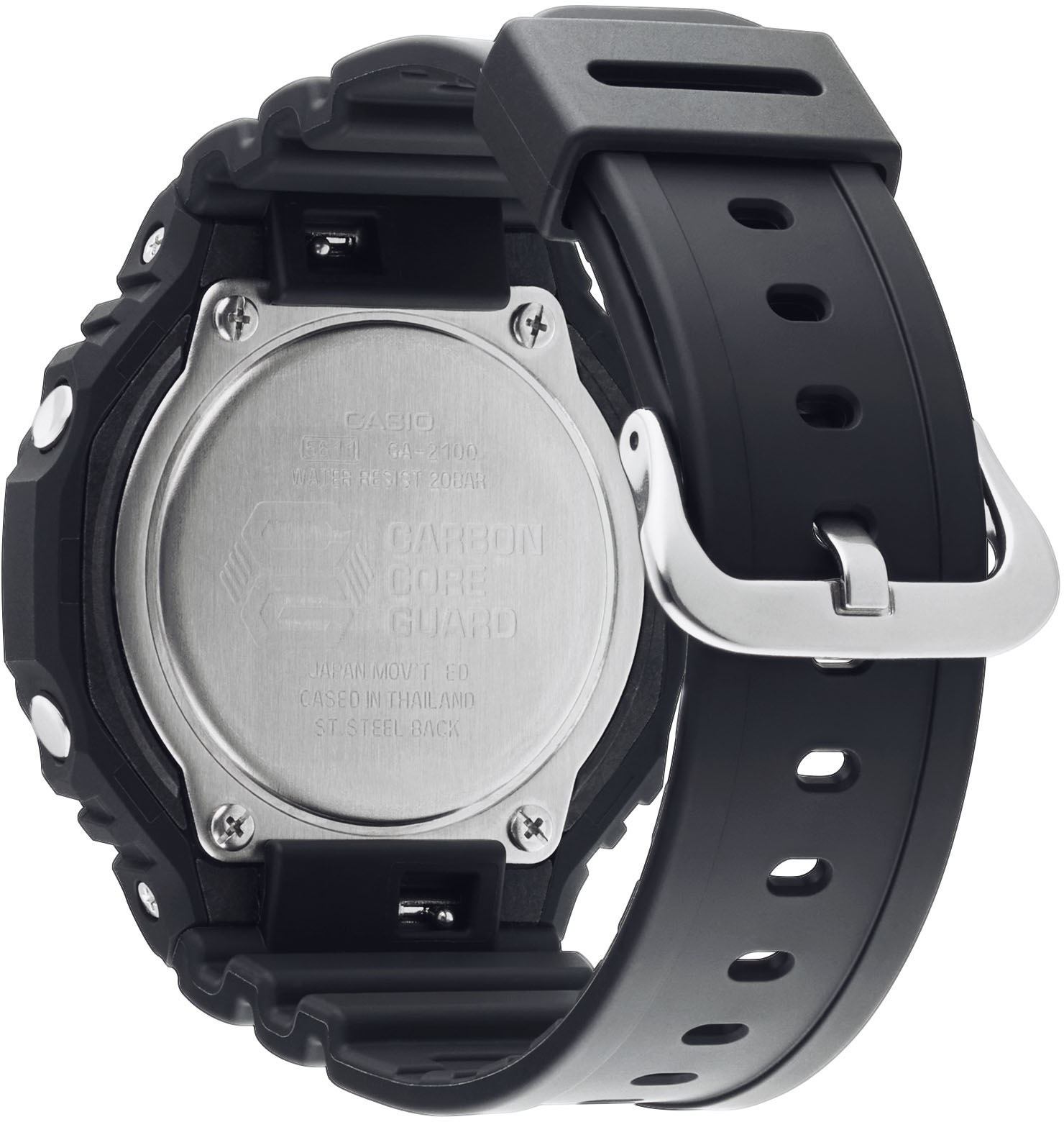 CASIO G-SHOCK Chronograph, Quarzuhr,Armbanduhr,Herrenuhr,digital,bis 20bar wasserd. Resinarmband