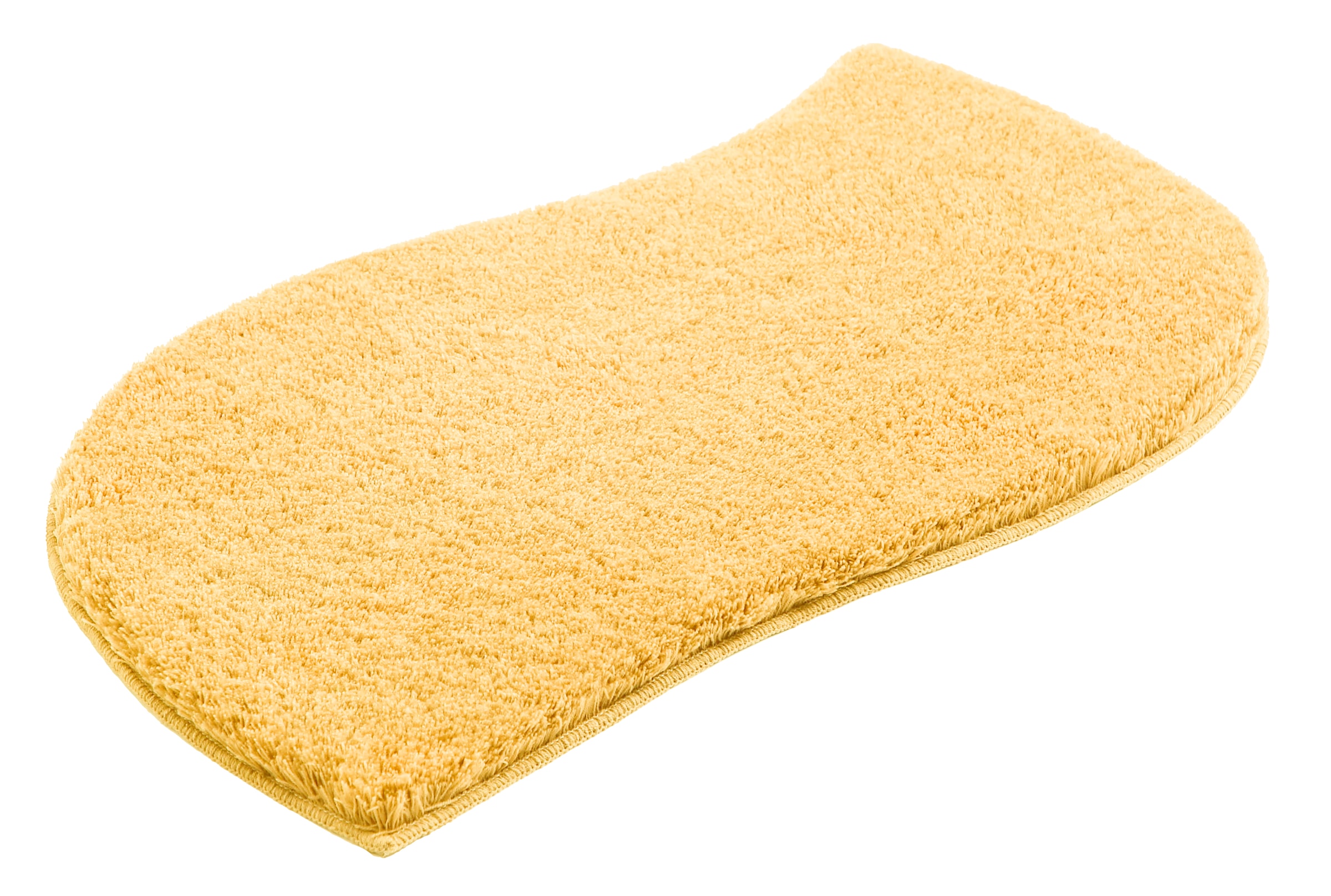 my home Badematte »Merida, Badvorleger, Badezimmer Teppich«, rutschhemmend beschichtet, fußbodenheizungsgeeignet-schnell trocknend-strapazierfähig, Badteppich, Uni Farben, rechteckig, rund & als 2-tlg. Set erhältlich