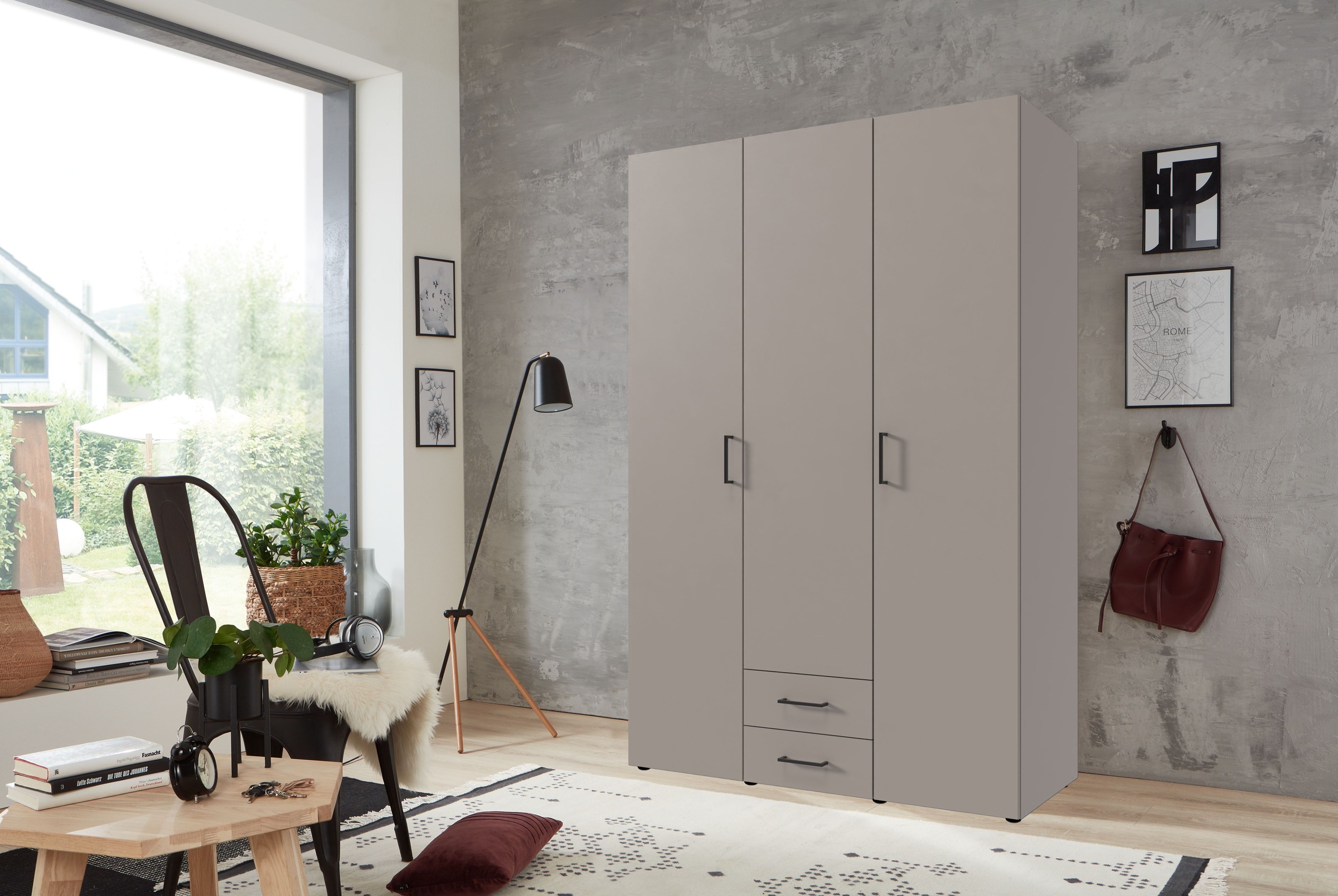 Wimex Drehtürenschrank »Mugano, 135 oder 180cm breit, 208 oder 236cm hoch, günstig online kaufen