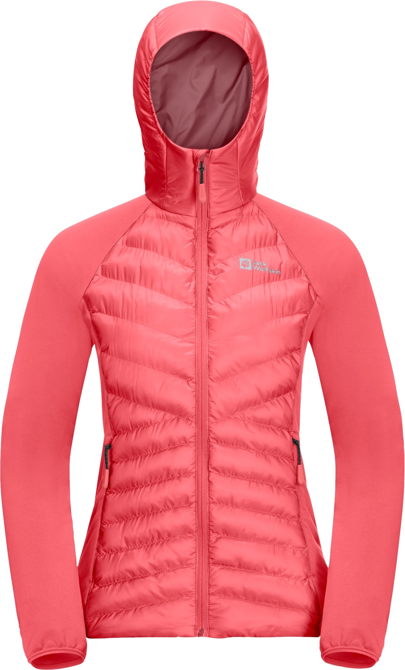 Jack Wolfskin Hybridjacke »ROUTEBURN PRO HYBRID W«, mit Kapuze