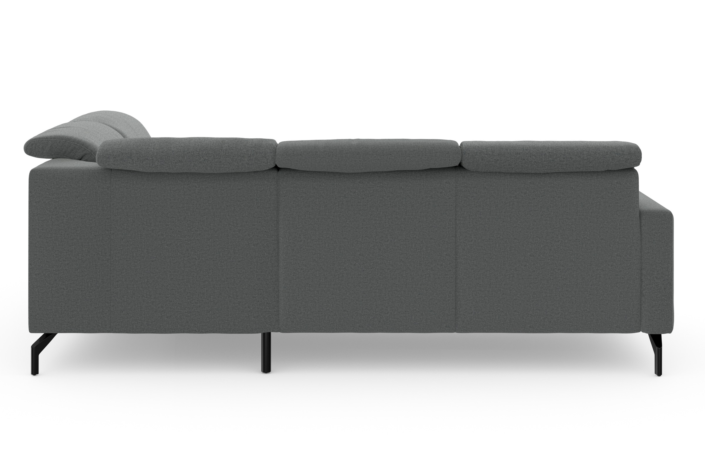 sit&more Ecksofa »Bailando L-Form«, wahlweise mit Kopfteilverstellung und Vorziehsitz, motorisch