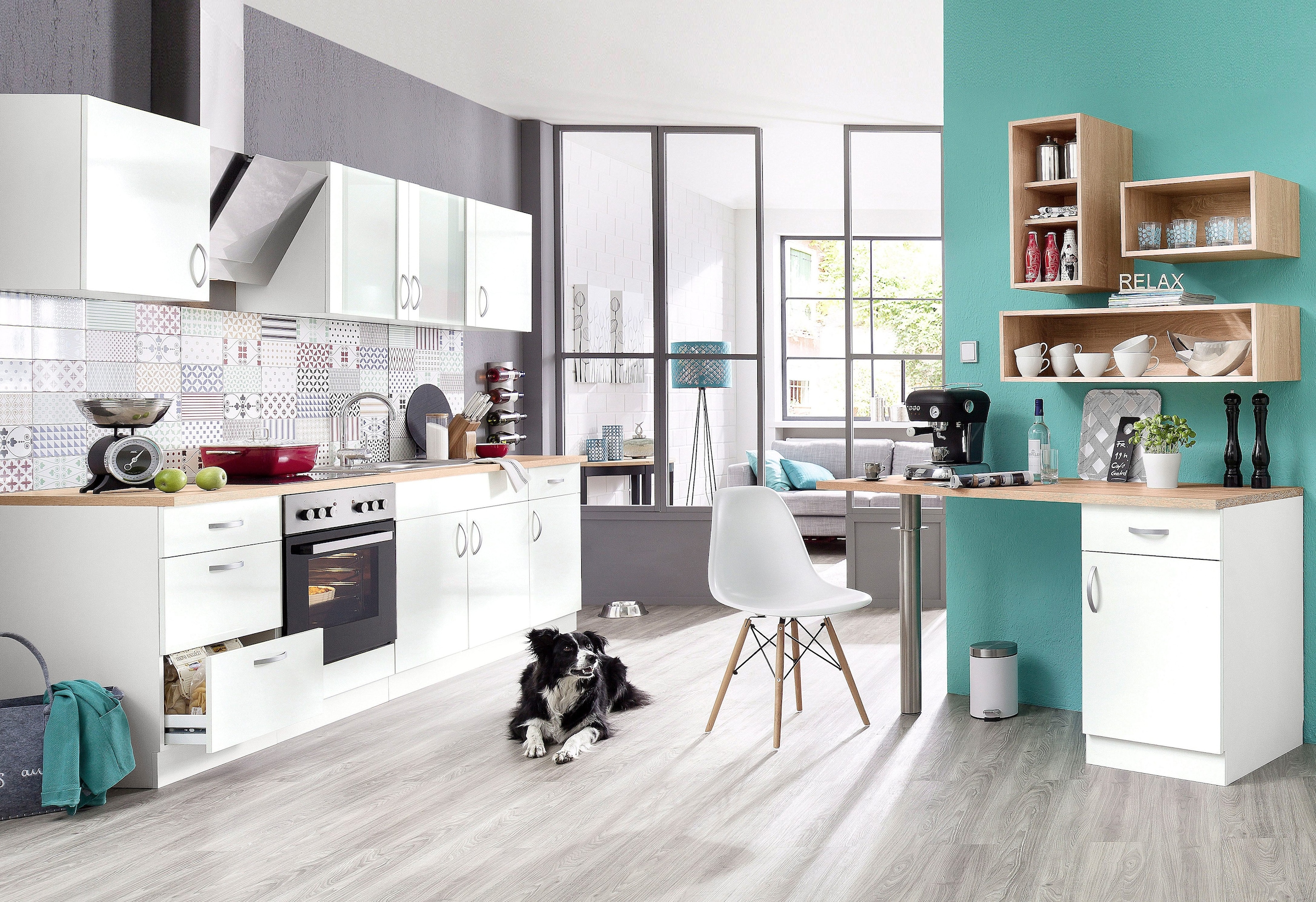 wiho Küchen Spülenschrank »Flexi«, Breite 100 cm