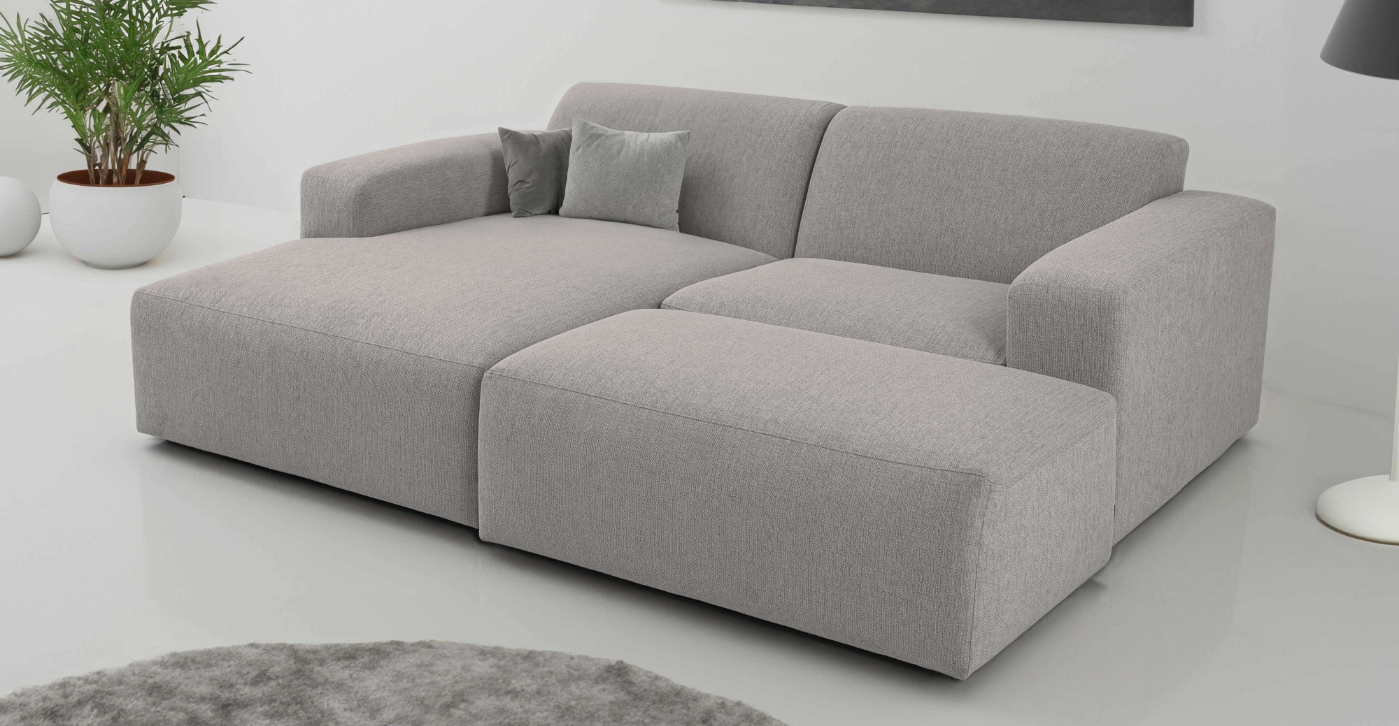 INOSIGN Ecksofa »Koa,228cm, L-Form, Modulsofa, Webstoff, Cord«, Designsofa, günstig online kaufen