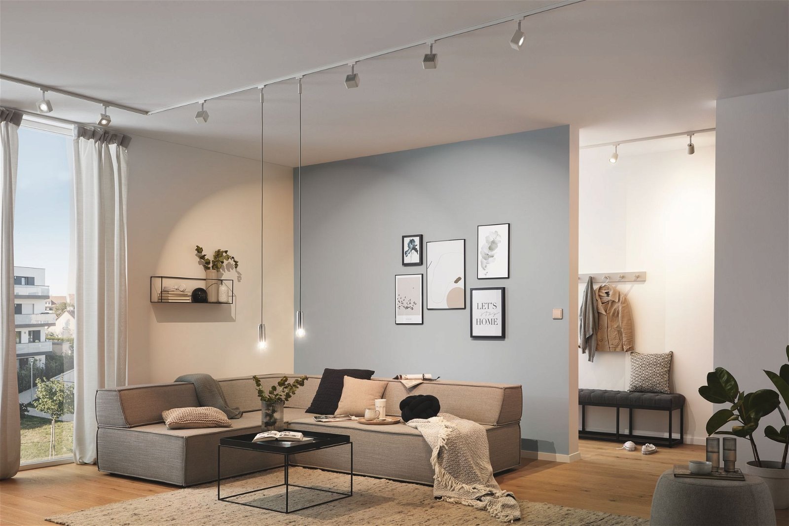Paulmann Schienensystem-Leuchten »URail Schienenspot Cube 540lm 8W 2700K 23 günstig online kaufen