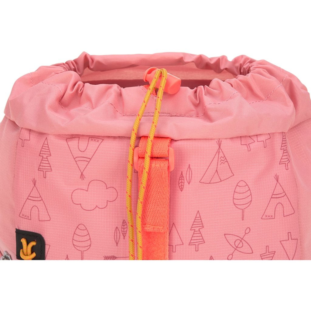 LÄSSIG Kinderrucksack »Adventure, rose, Mini Backpack«, Reflektoren